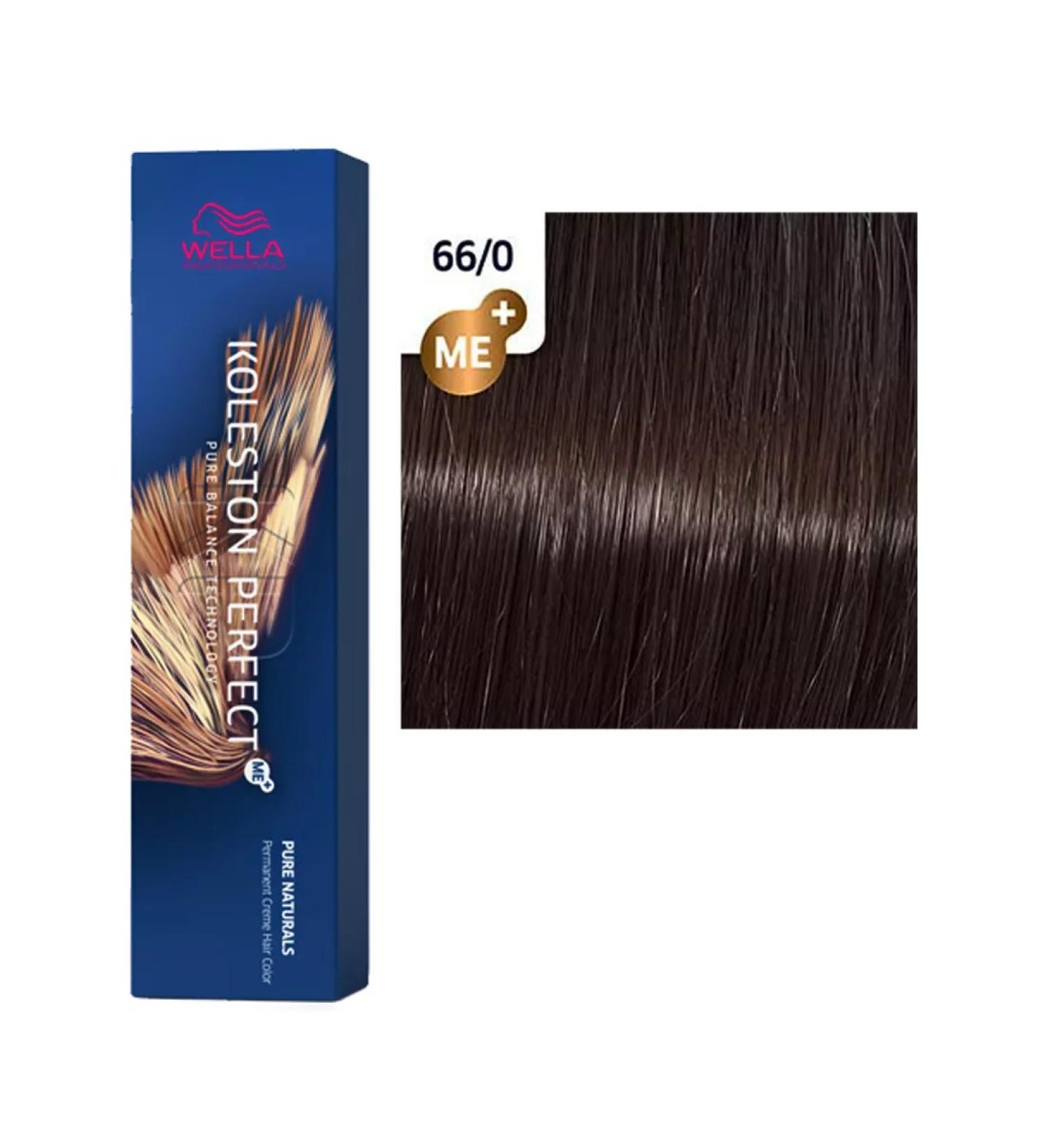 WELLA PROFESSIONALS Koleston Perfect ME+ 66 0 Dark Blond Natural 60ml - Buy Online on GoSupps.com