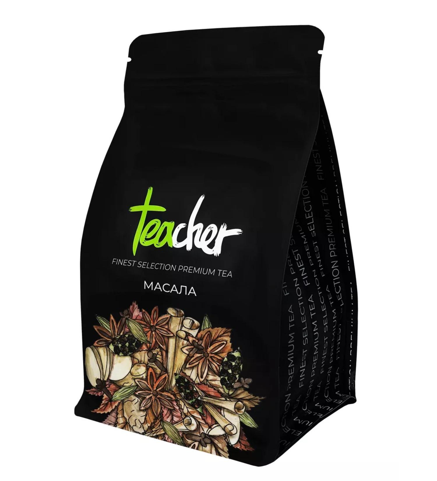 TEACHER Masala tea 250 g black spicy - Buy Online on GoSupps.com