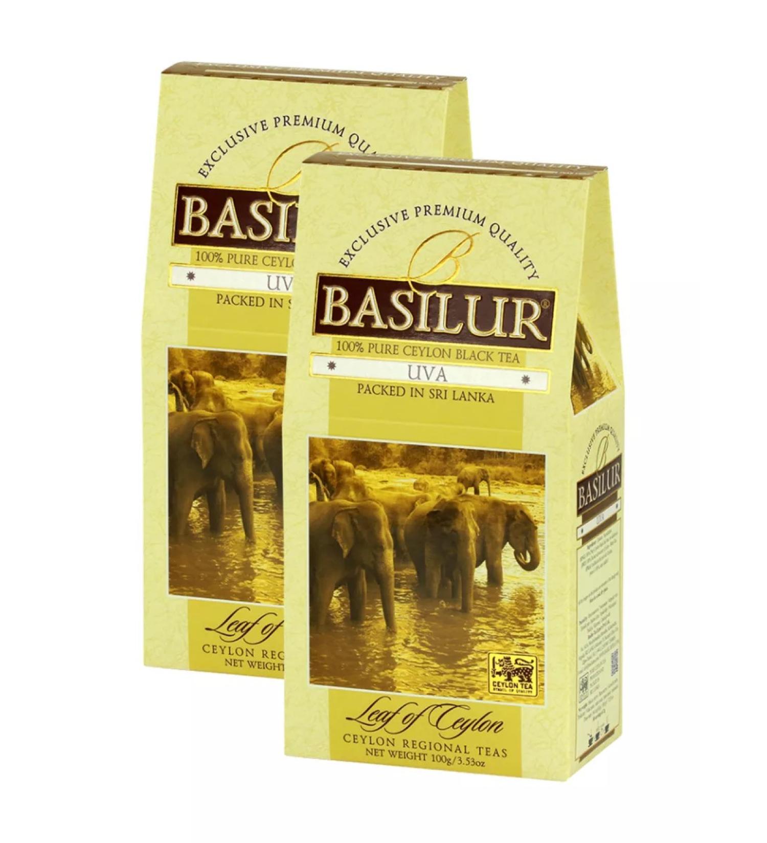 Basilur Tea black bassilur Conscious 100 g 2 pcs - Buy Online on GoSupps.com