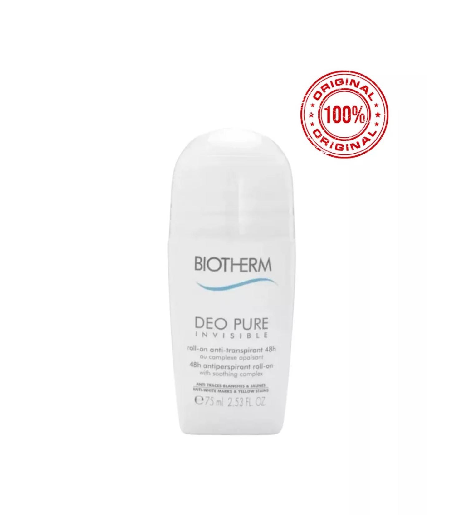 BIOTHERM Deodorant Roller 75ml - Buy Online on GoSupps.com