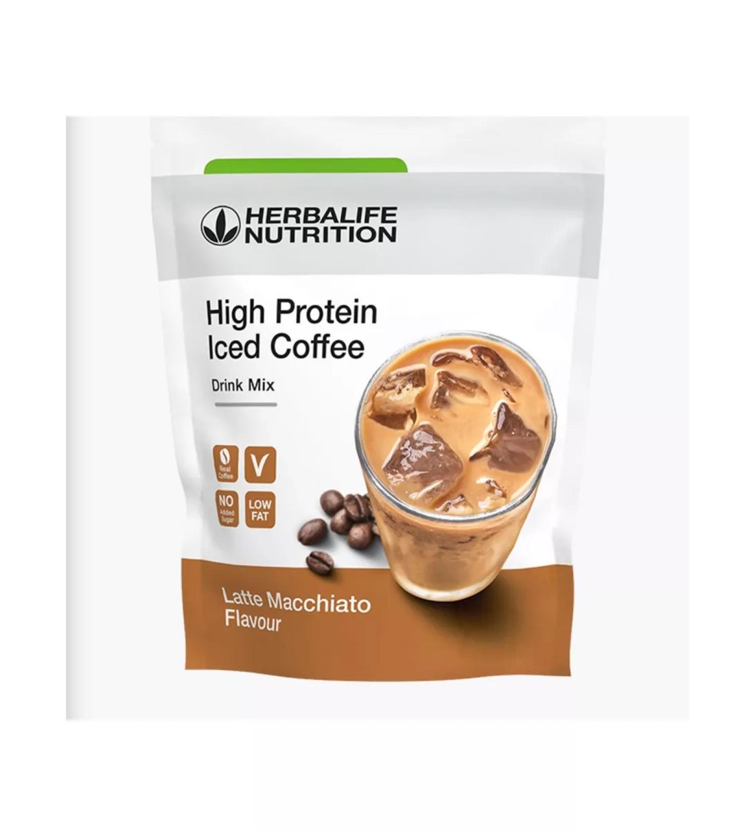 expert Protein coffee with the taste of Latte Machiato