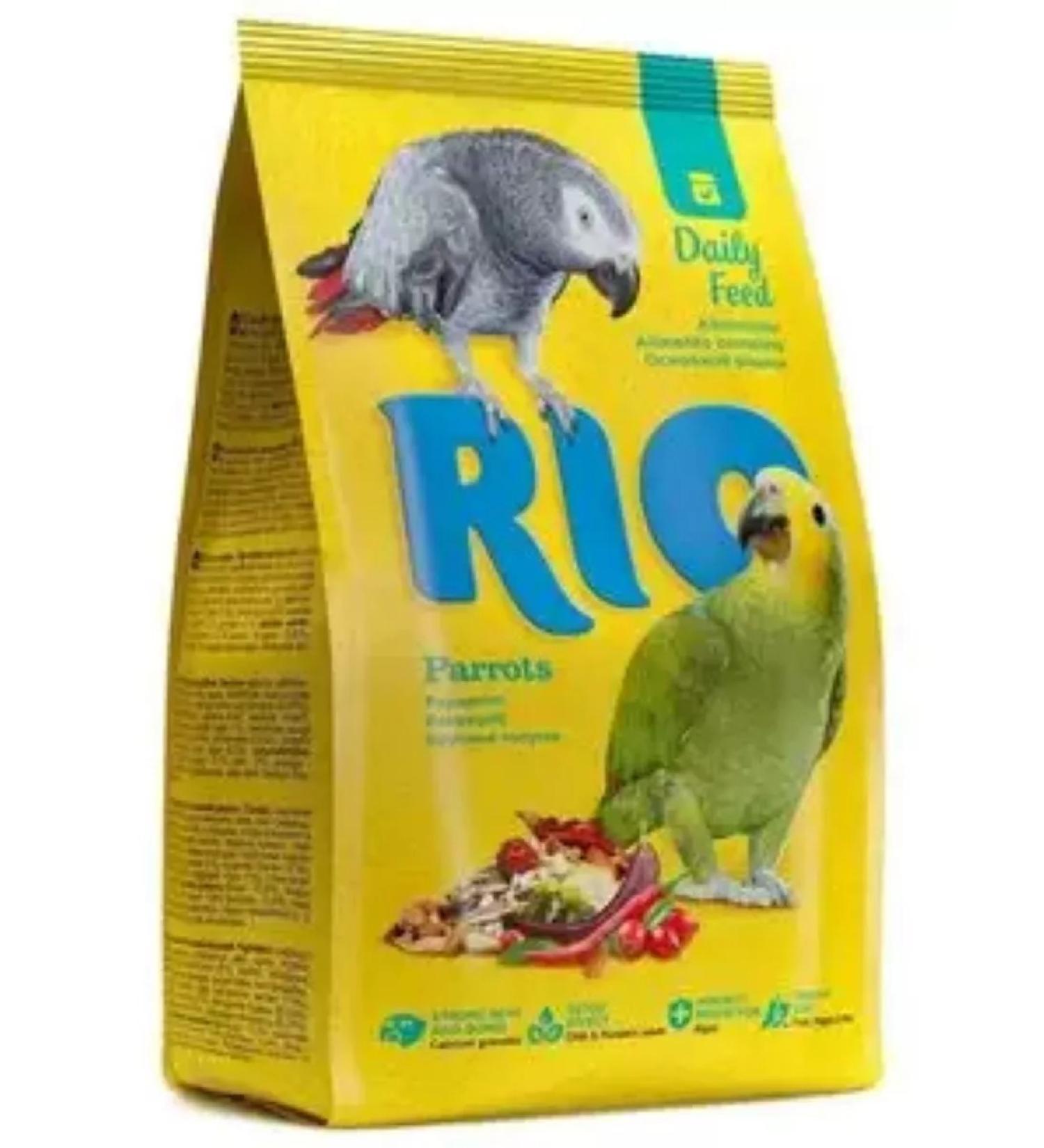 RIO Feed for large parrots 1 kg* 4 pcs