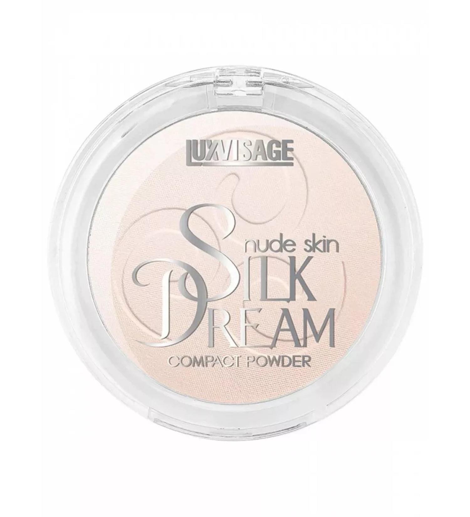 LUXVISAGE Compact powder Silk Dream Nude Skin tone 2 light beige 10g - Buy Online on GoSupps.com
