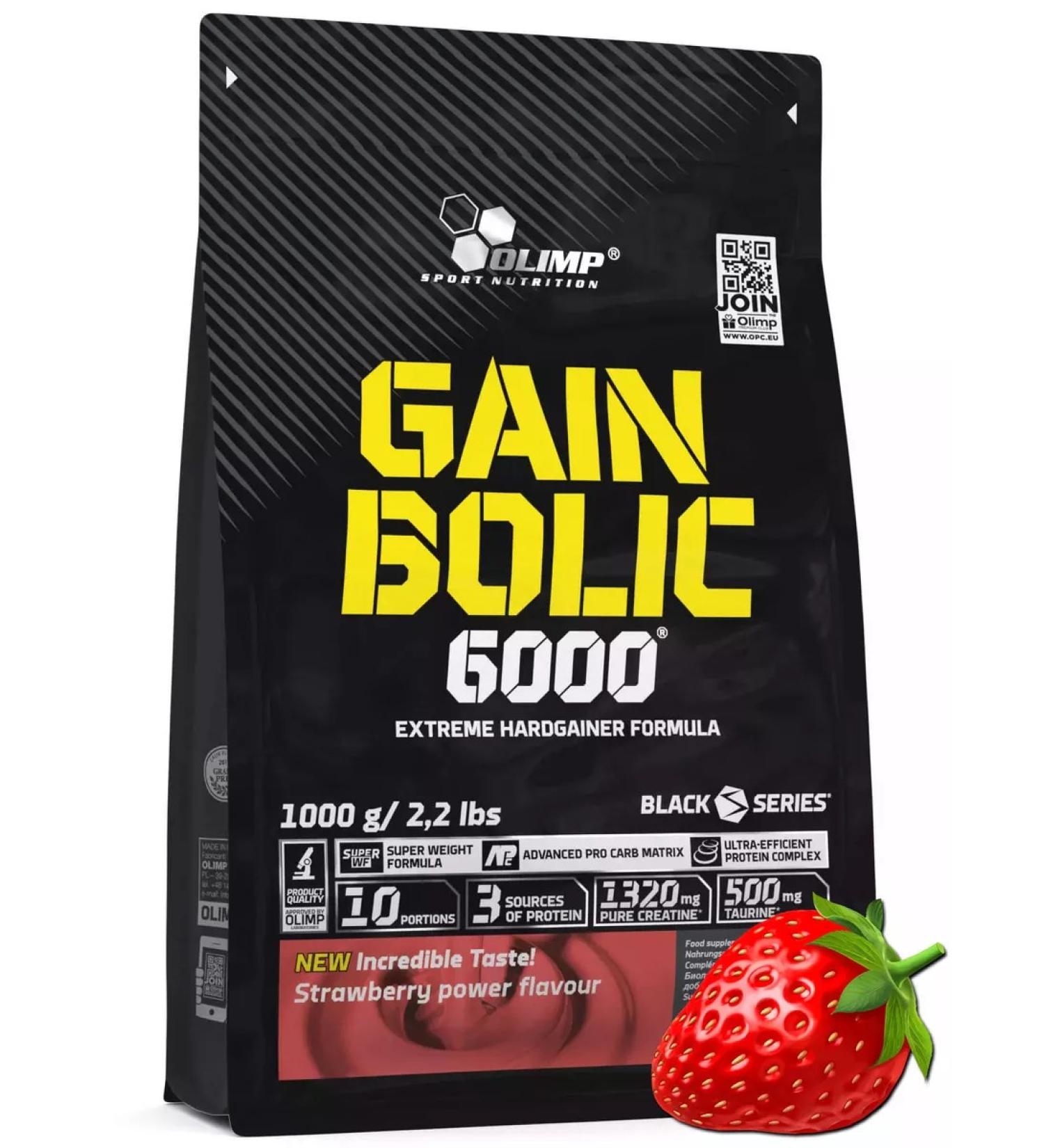 Olimp Sport Nutrition Gainer for gaining mass OLIMP Gain Bolic 6000 1000 g - Buy Online on GoSupps.com