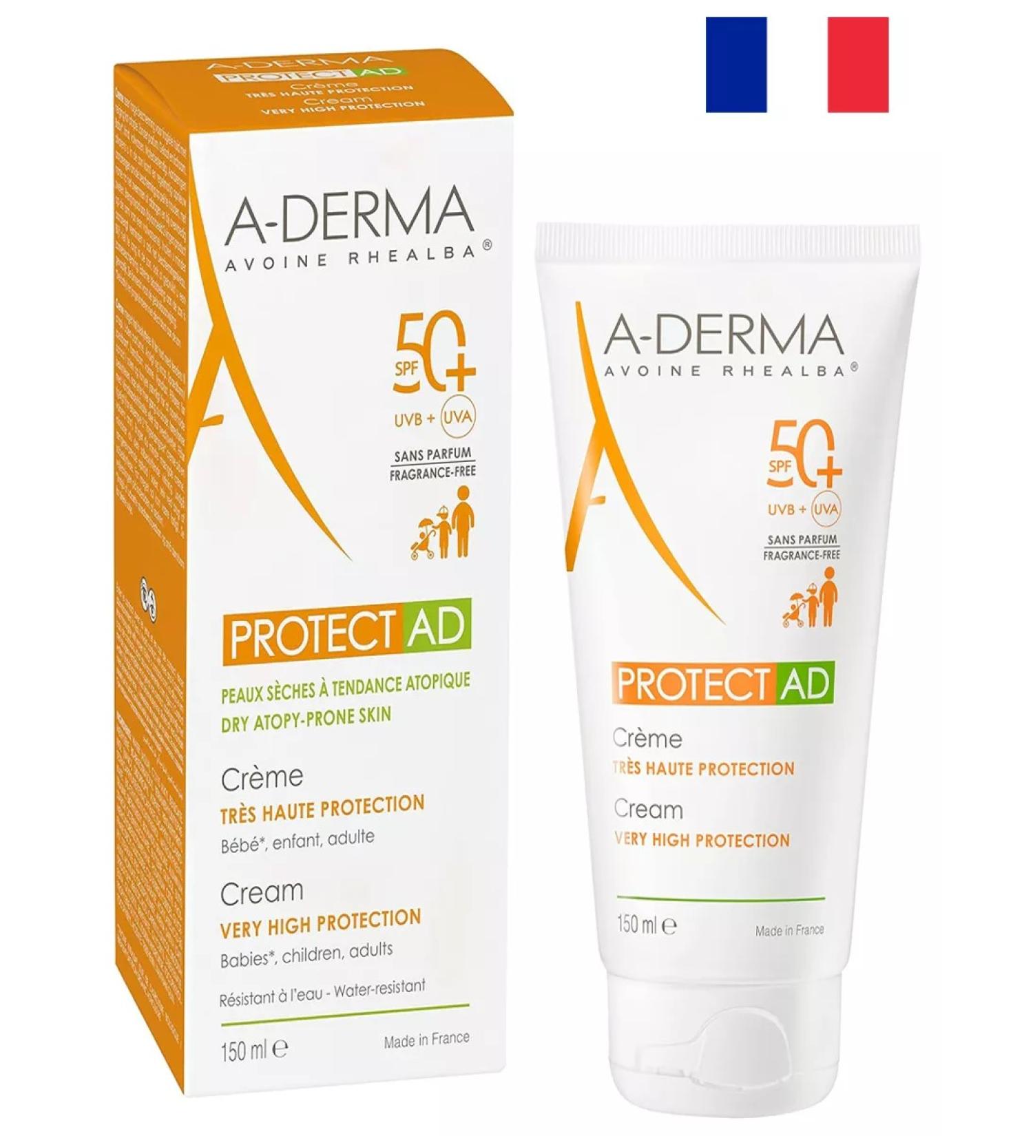 ADERMA Protect Ad SPF50+ SUNREN COMPLE COMPLE 150ML - Buy Online on GoSupps.com