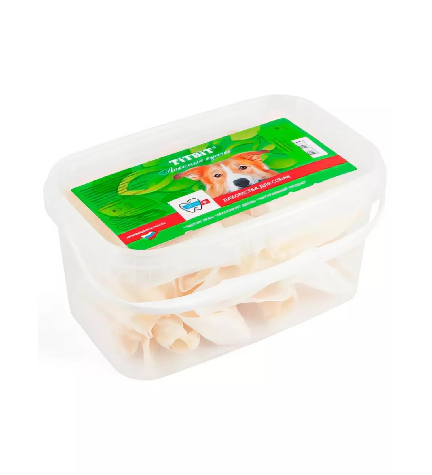 Titbit The treat of the ear lamb for dogs. 3.3 l. 200 g
