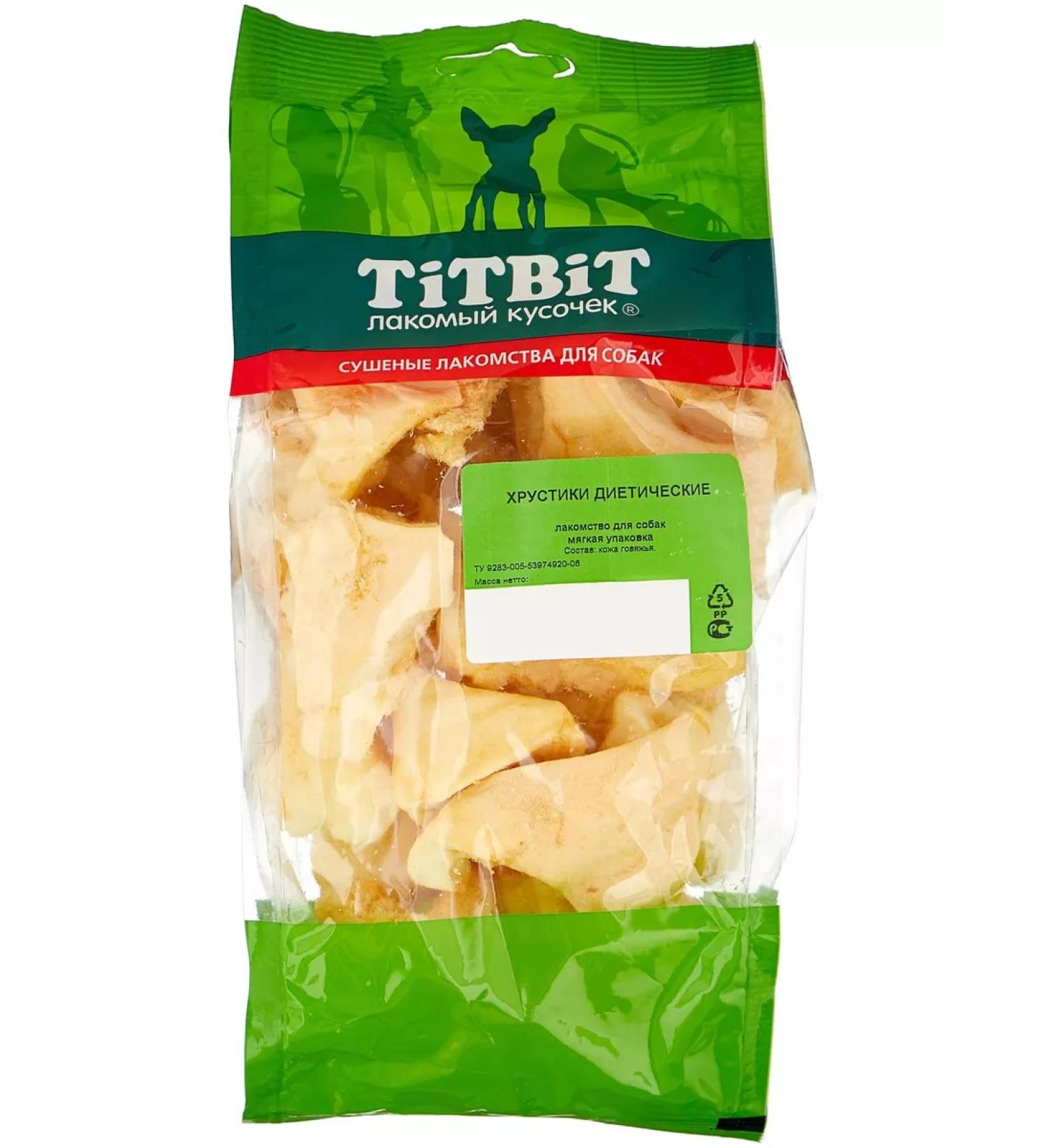 Titbit The treat of crunch is dietary for dogs. 75 g