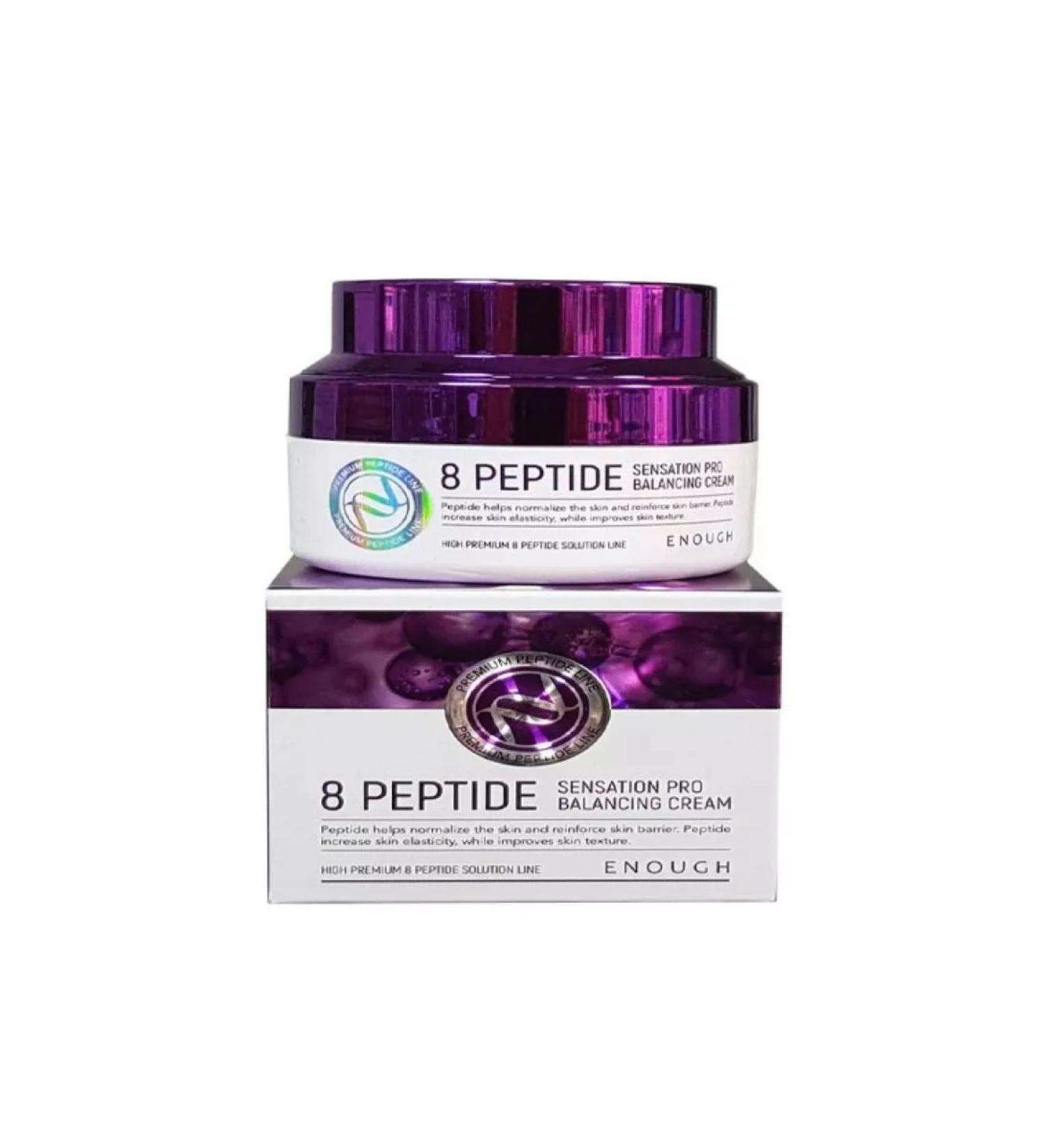 BUY COSMETICS Anti -aging cream based on 8 peptides ENOGH 50 ml - Buy Online on GoSupps.com