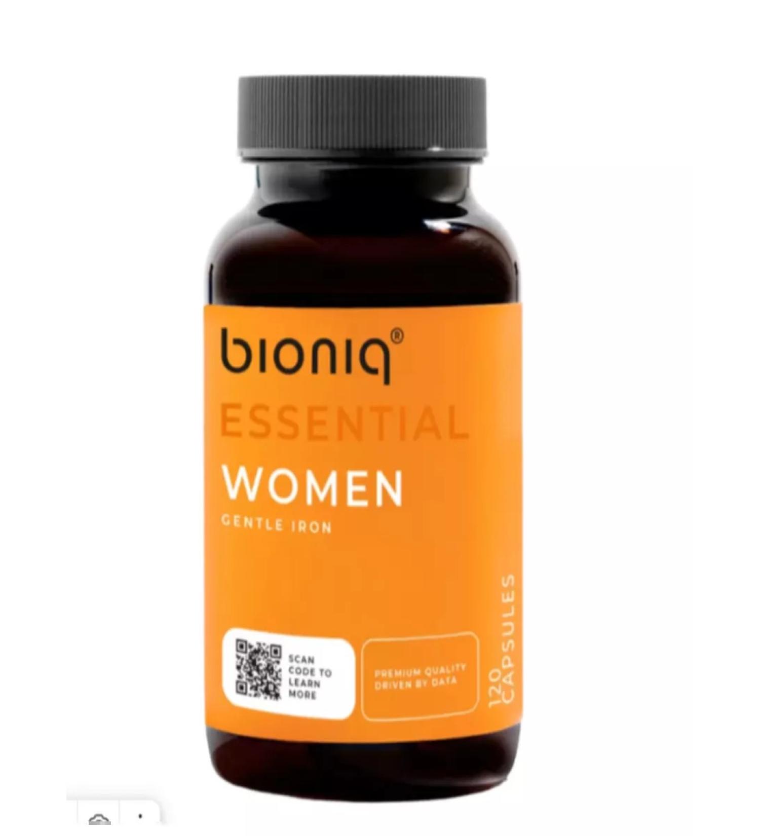 bioniq ESSENTIAL Iron Women Easy iron for women 120 capsules