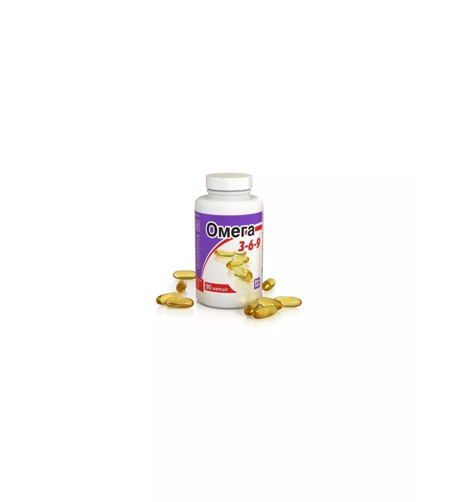 Beautiful life Omega 3-6-9 90 pcs. capsules weighing 1600 mg