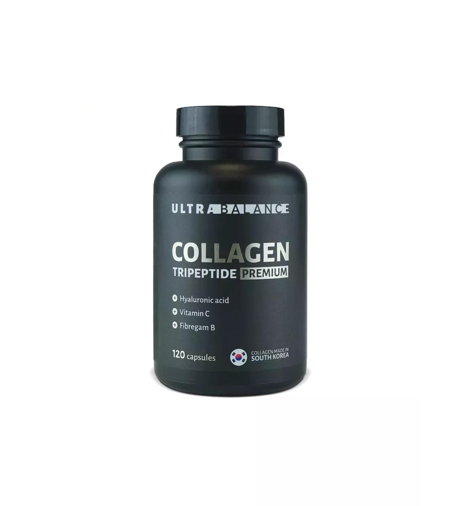 Beautiful life Ultrabalace collagen Tripeptide premium 120 pcs. Mass capsules