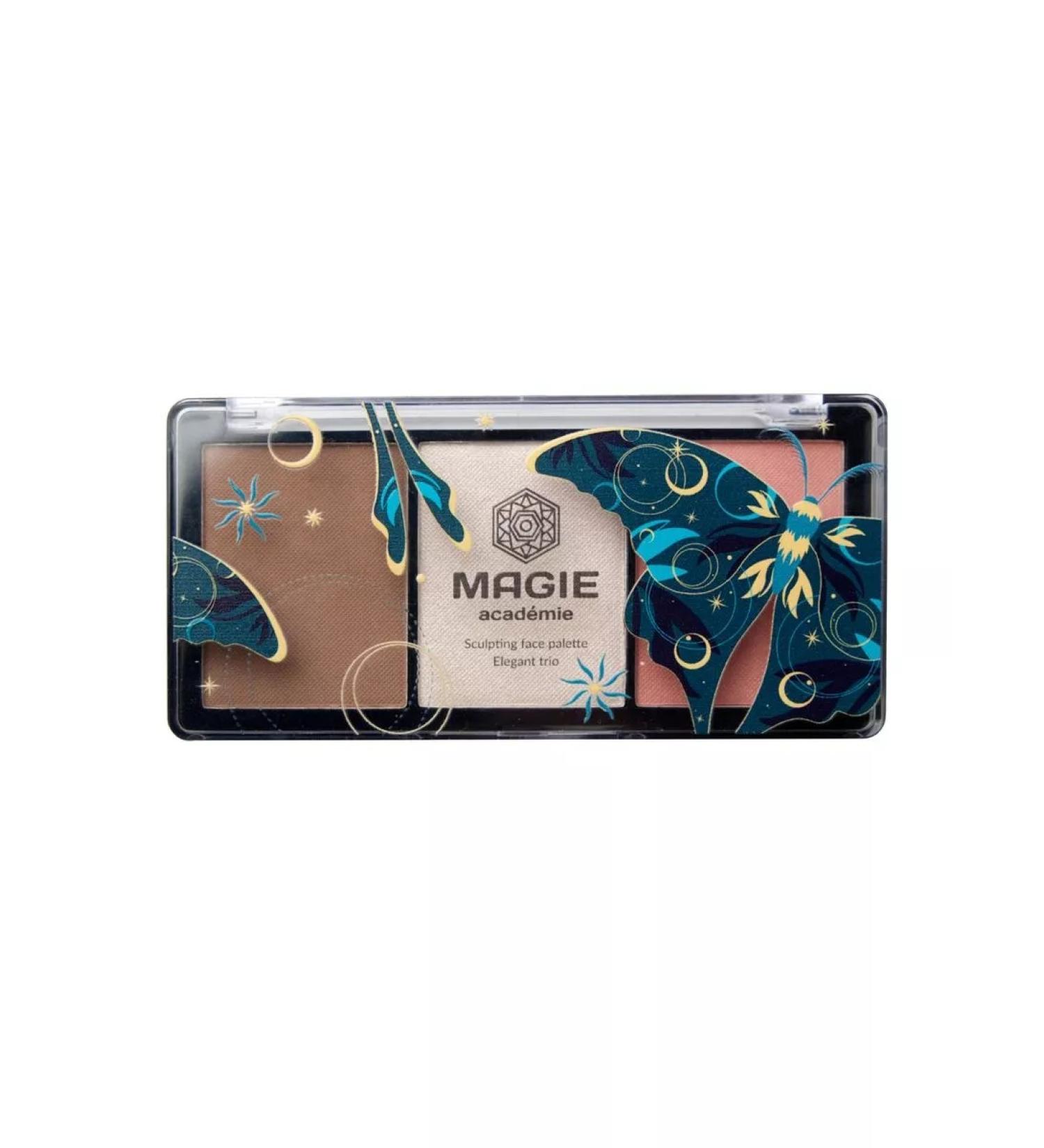 MAGIE ACADEMIE Palette for sculpture faces Elegant trio tone 01