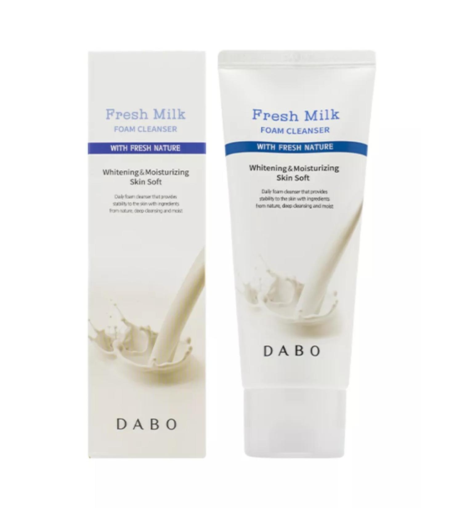 Dabo Moisturizing foam for washing with milk proteins. Korea