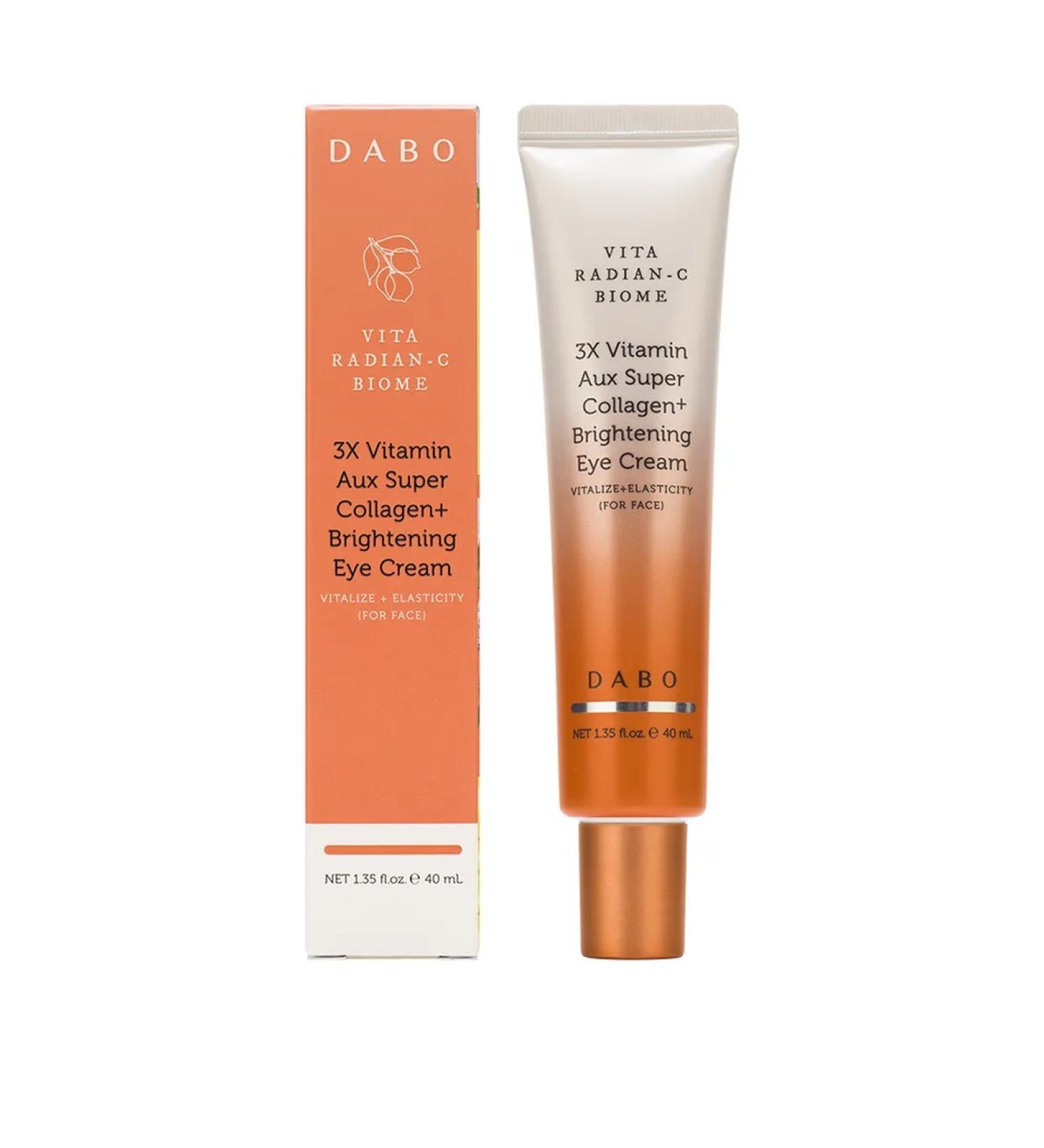 Dabo Vitamin Eye cream and zones around the eyes Korea 40 ml - Buy Online on GoSupps.com