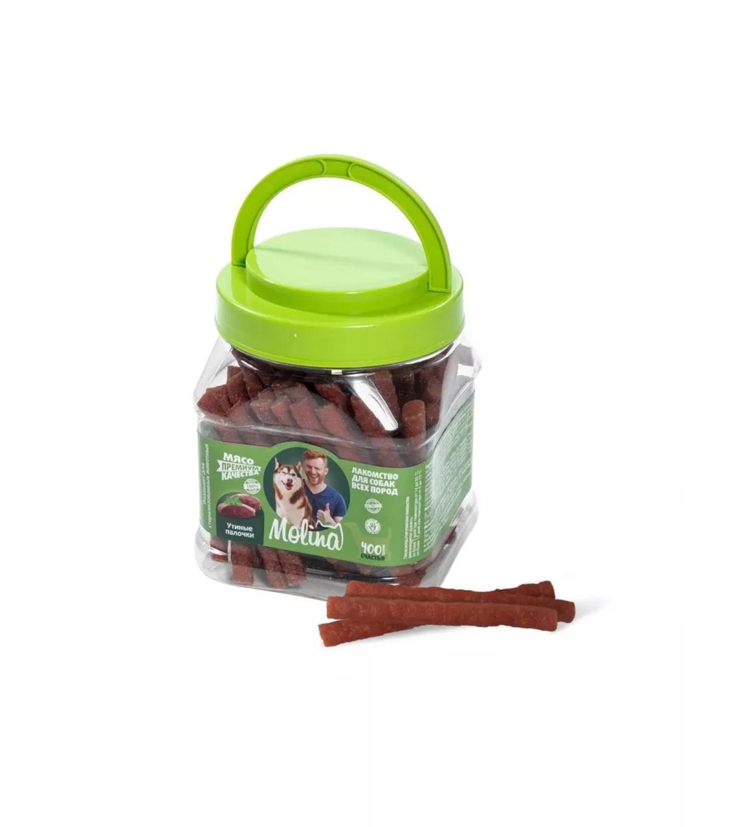 Molina Dog treating duck sticks 400g - Buy Online on GoSupps.com