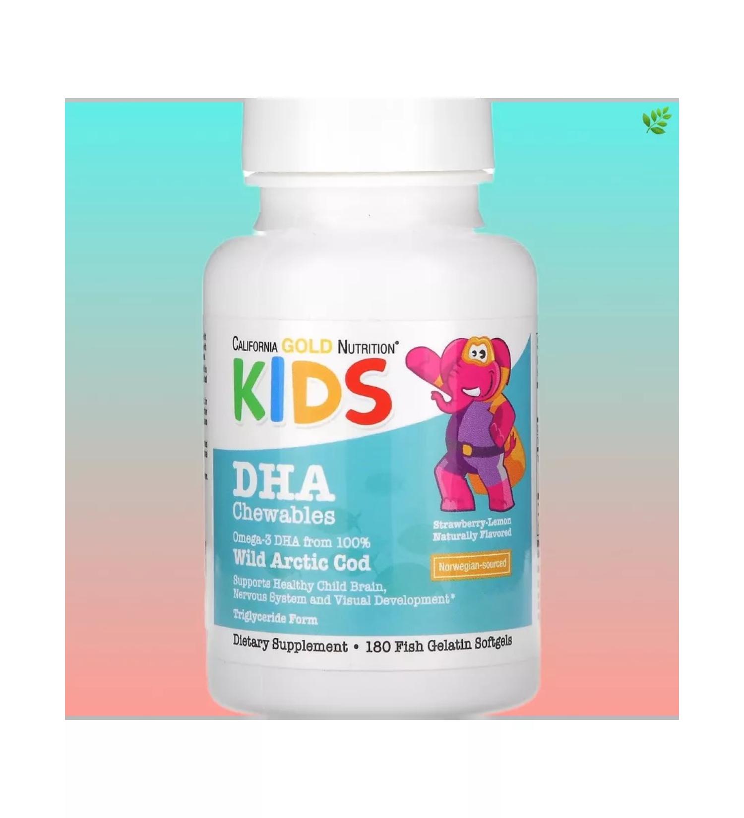 California Gold Nutrition DGK for children 180 capsules - Buy Online on GoSupps.com