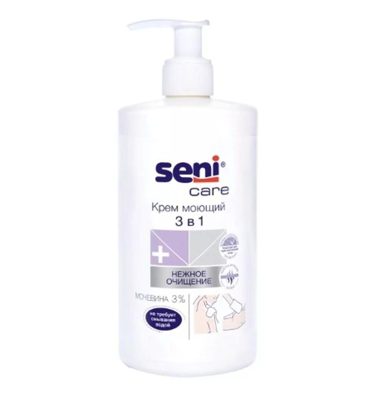 Seni Care Cream Wetting 3B1 D body 500ML-1 pcs - Buy Online on GoSupps.com