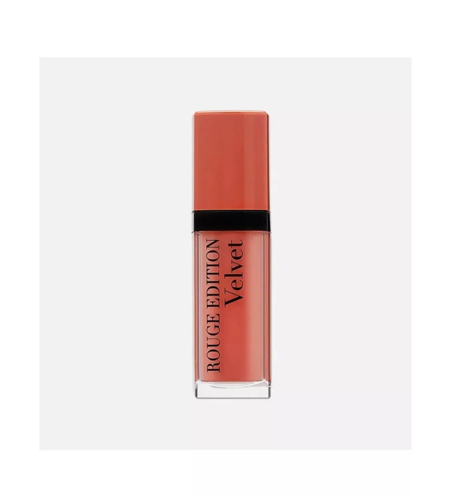Bourjois Lipstick Rouge Edition Velvet tone 04 Peach Club - Buy Online on GoSupps.com