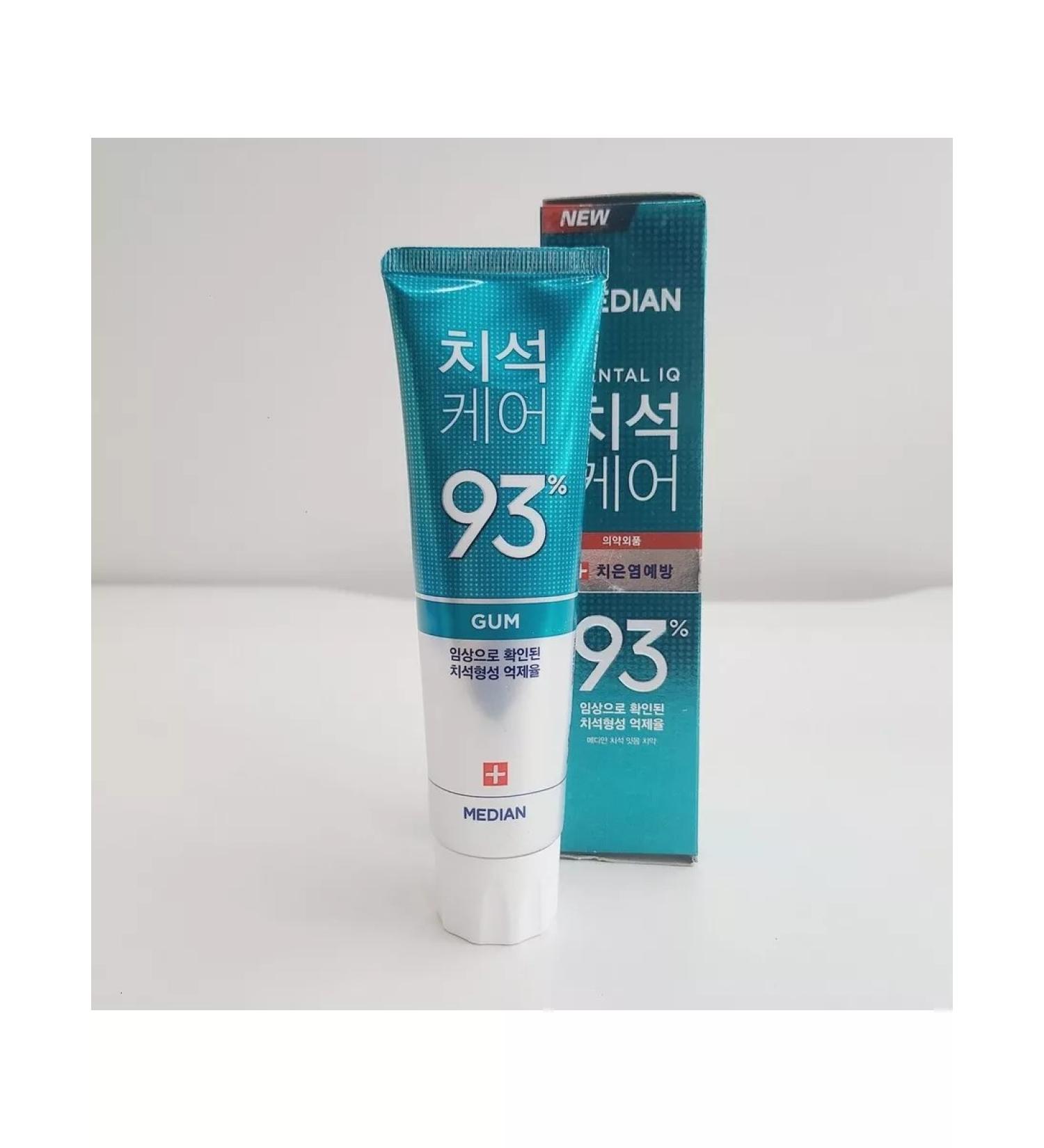 median Toothpaste to care for gums with dental zeolite