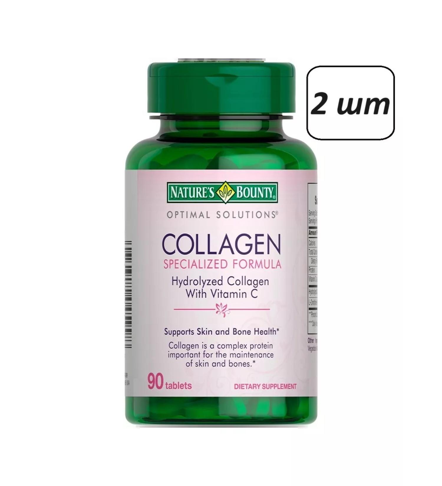 Nature's bounty Collagen with vitamin C 2 pcs