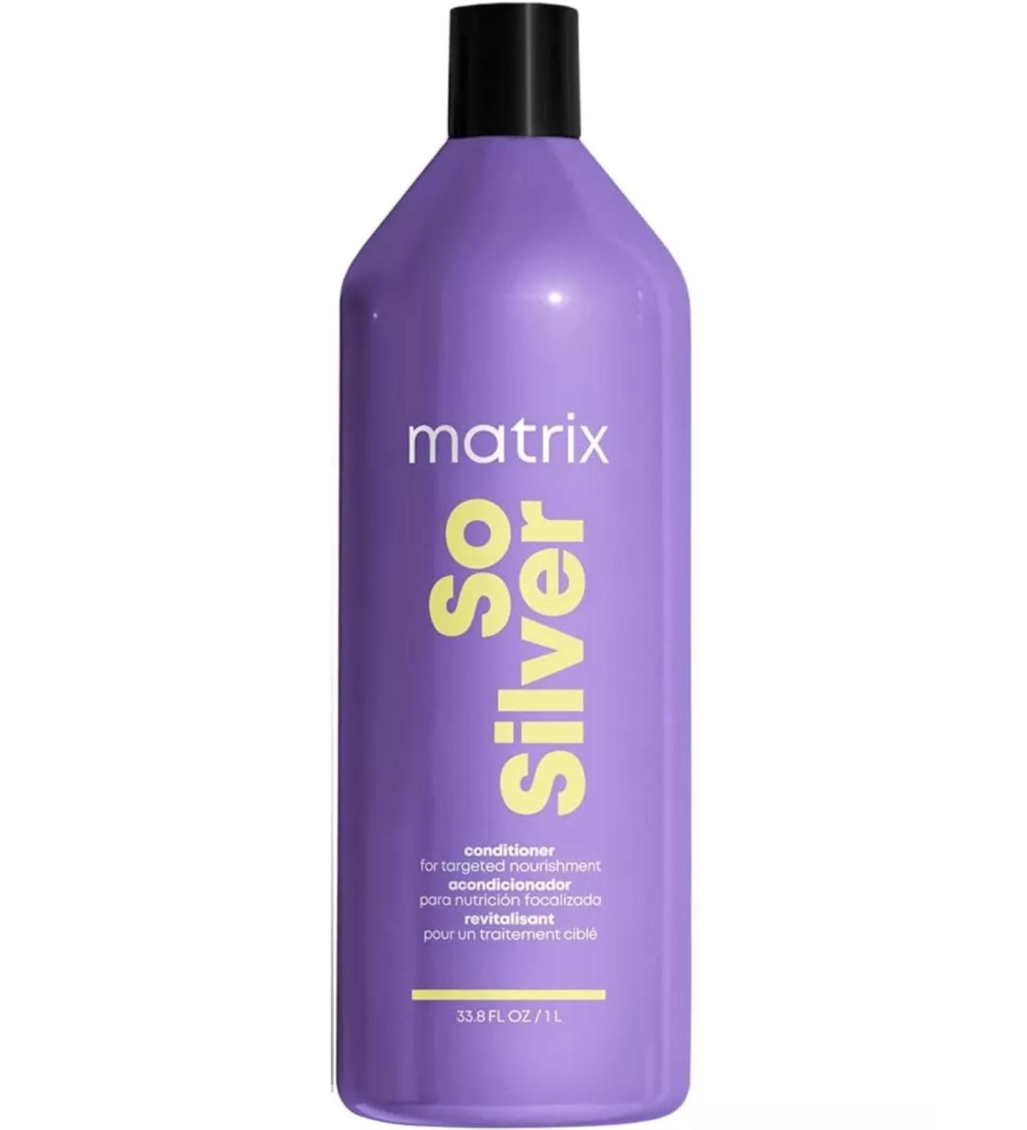 MATRIX So Silver - air conditioning toning against yellowness 1000 ml - Buy Online on GoSupps.com