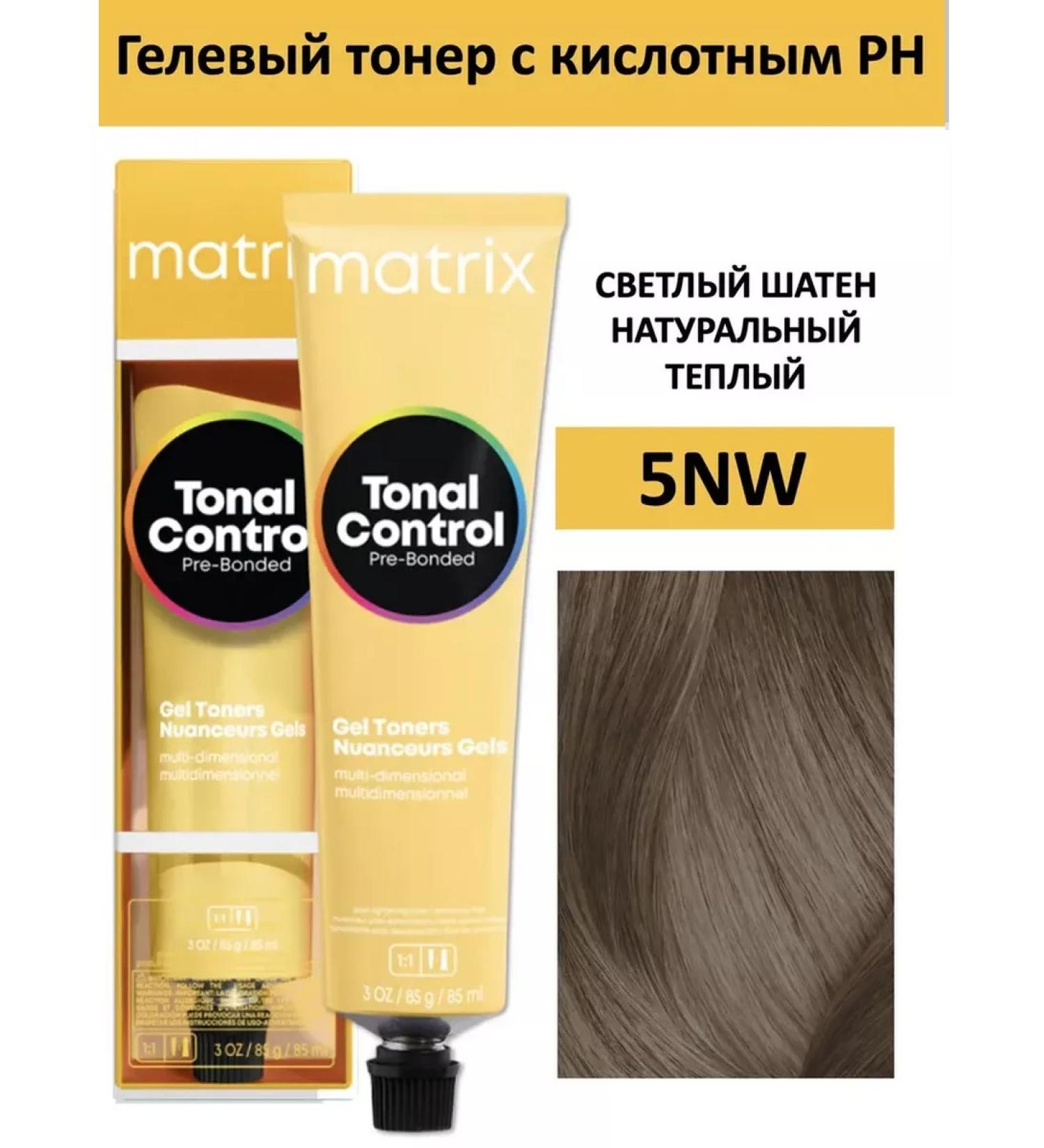 MATRIX Tonal Control 5NW - gel toner with sour pH 90 ml - Buy Online on GoSupps.com