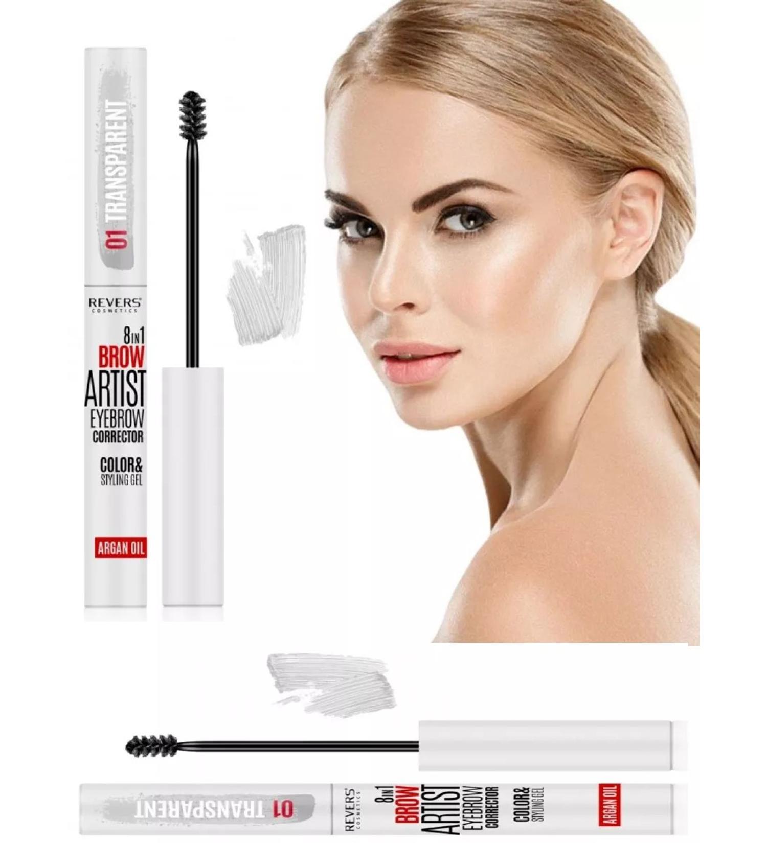 REVERS COSMETICS Artist 01 Eyebrow Corrector 8B1 Transparent 7ML x 2pcs - Buy Online on GoSupps.com