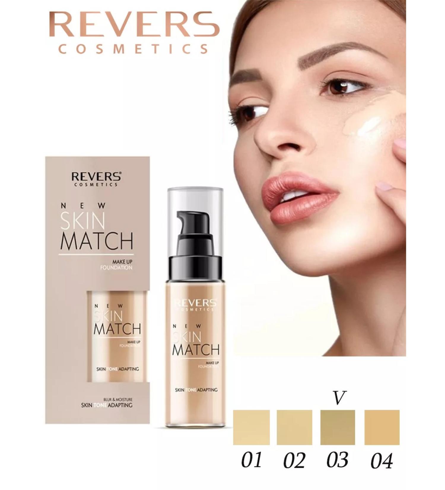 REVERS COSMETICS Skin Match 03 Tonal Cream 30ml