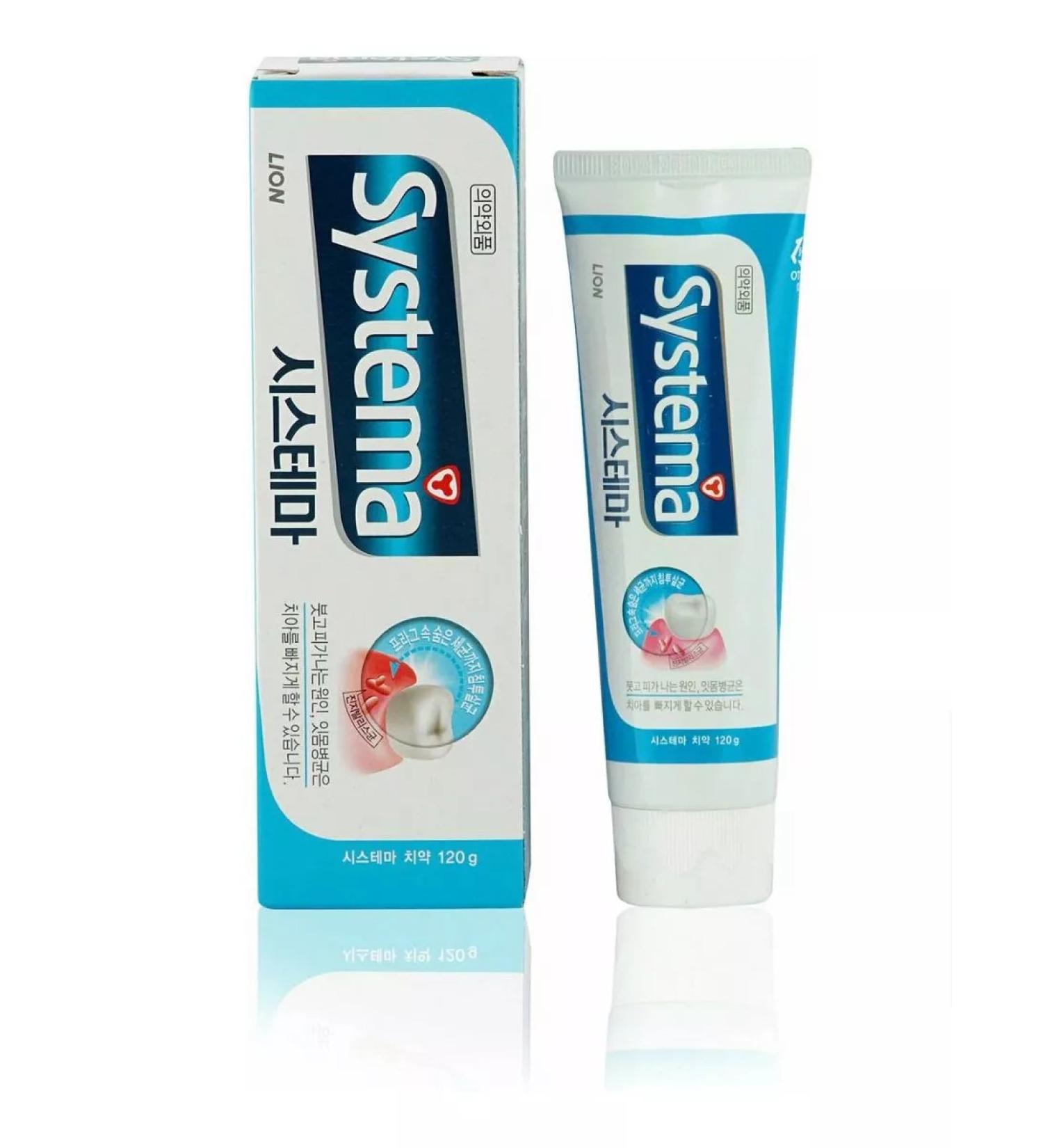 LION System toothpaste Therapeutic and preventive 120 g - Buy Online on GoSupps.com