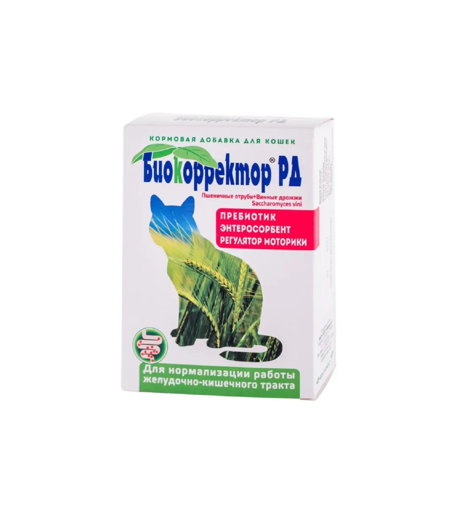 PHARMAX Biologically active supplement biocorrectord for cats 60Tab