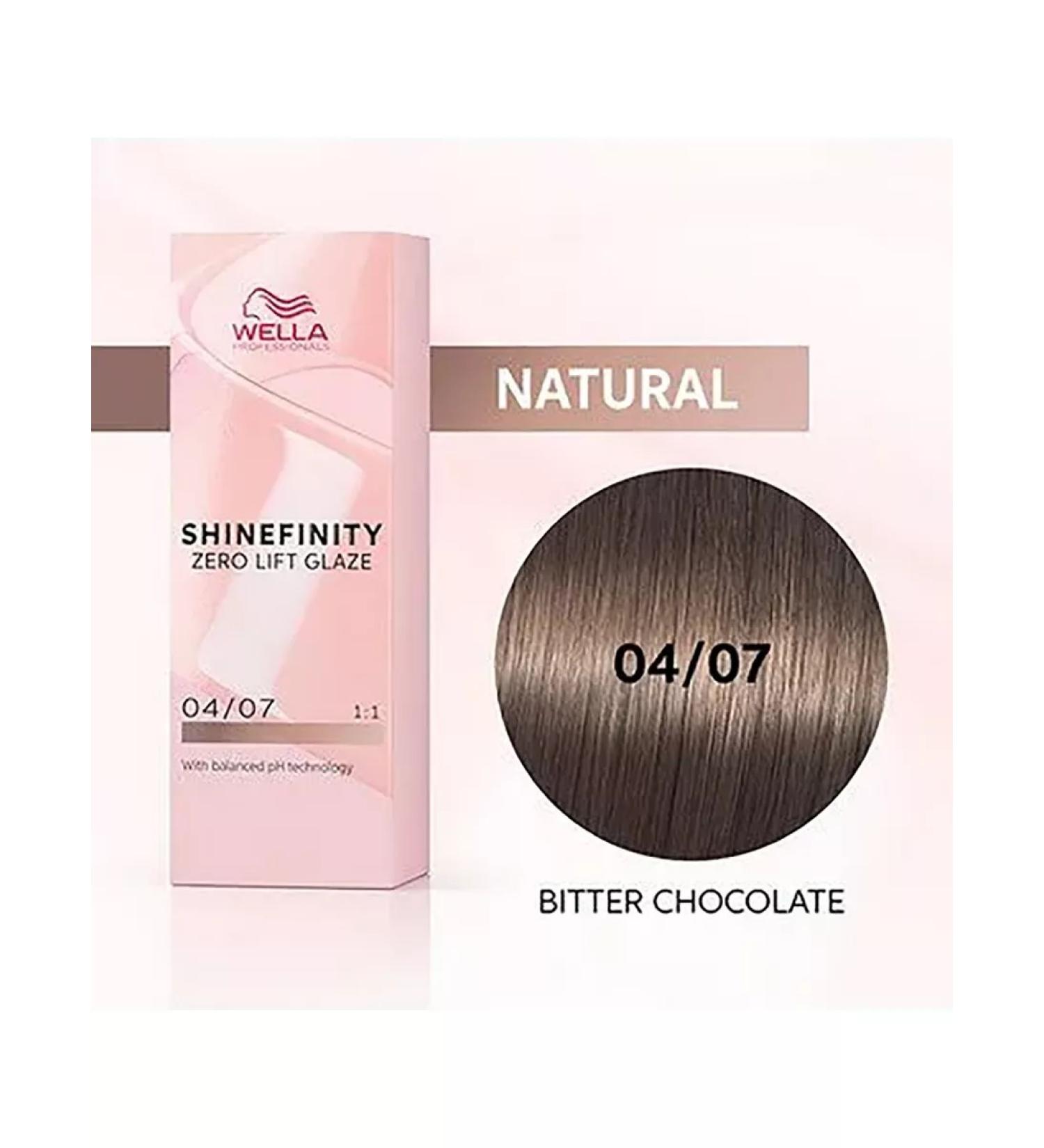 WELLA Shinefinity 04 07 gel cream hair dye 60ml - Buy Online on GoSupps.com