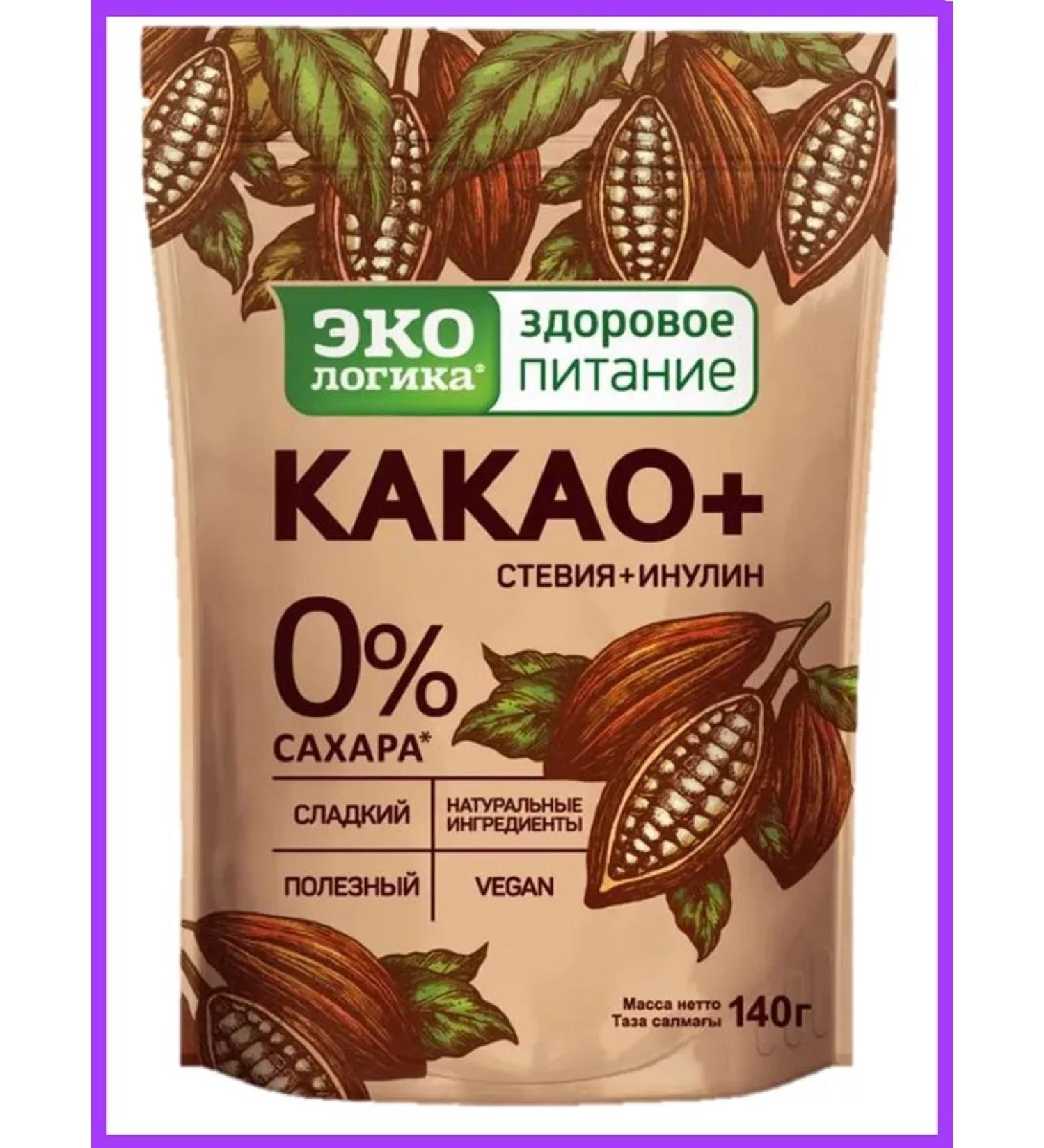 EcoLogic Cocoa omoilogika plus 140 g - Buy Online on GoSupps.com