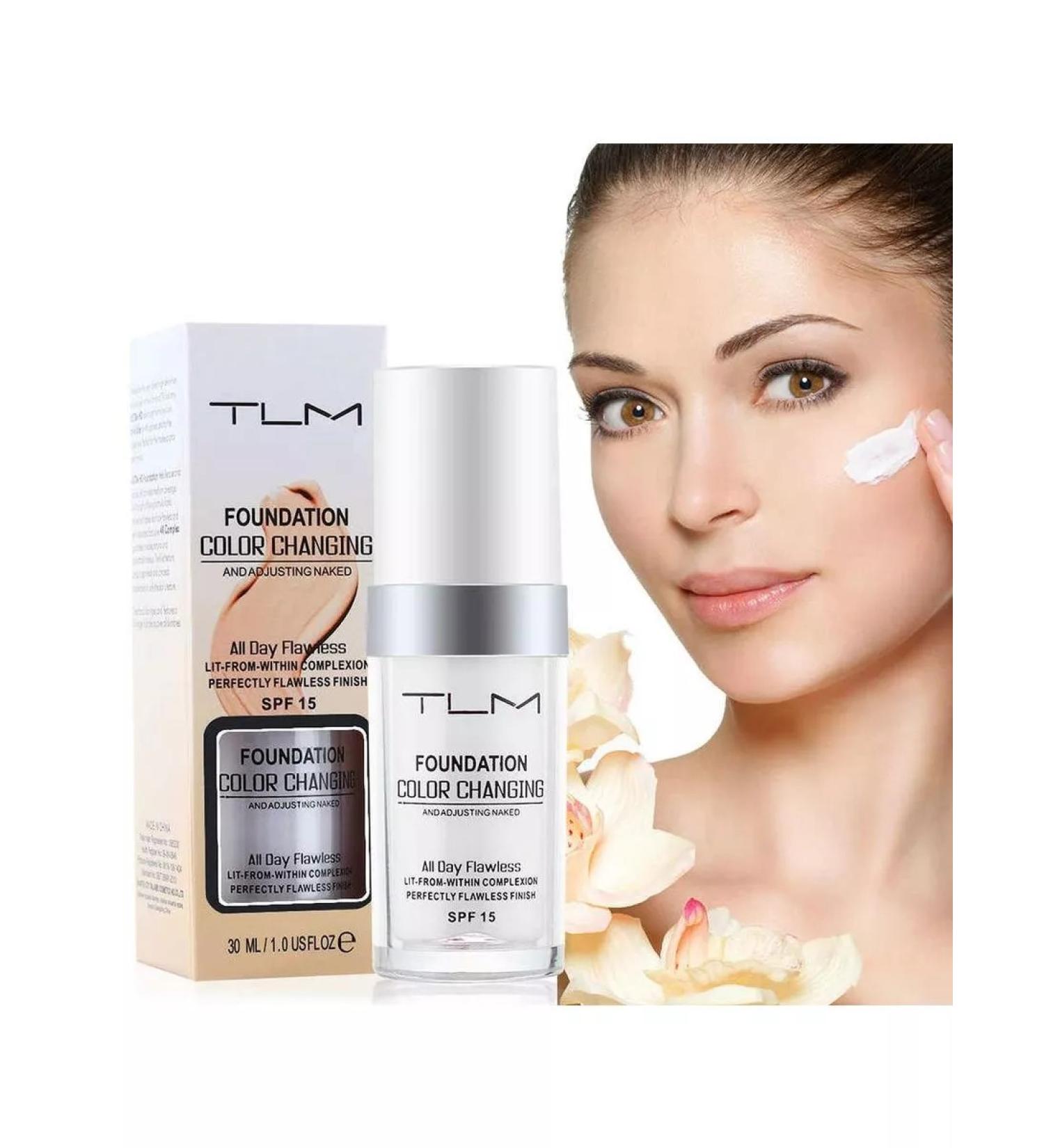 Cosmetics Tonal cream SPF15Foundation Color Changing