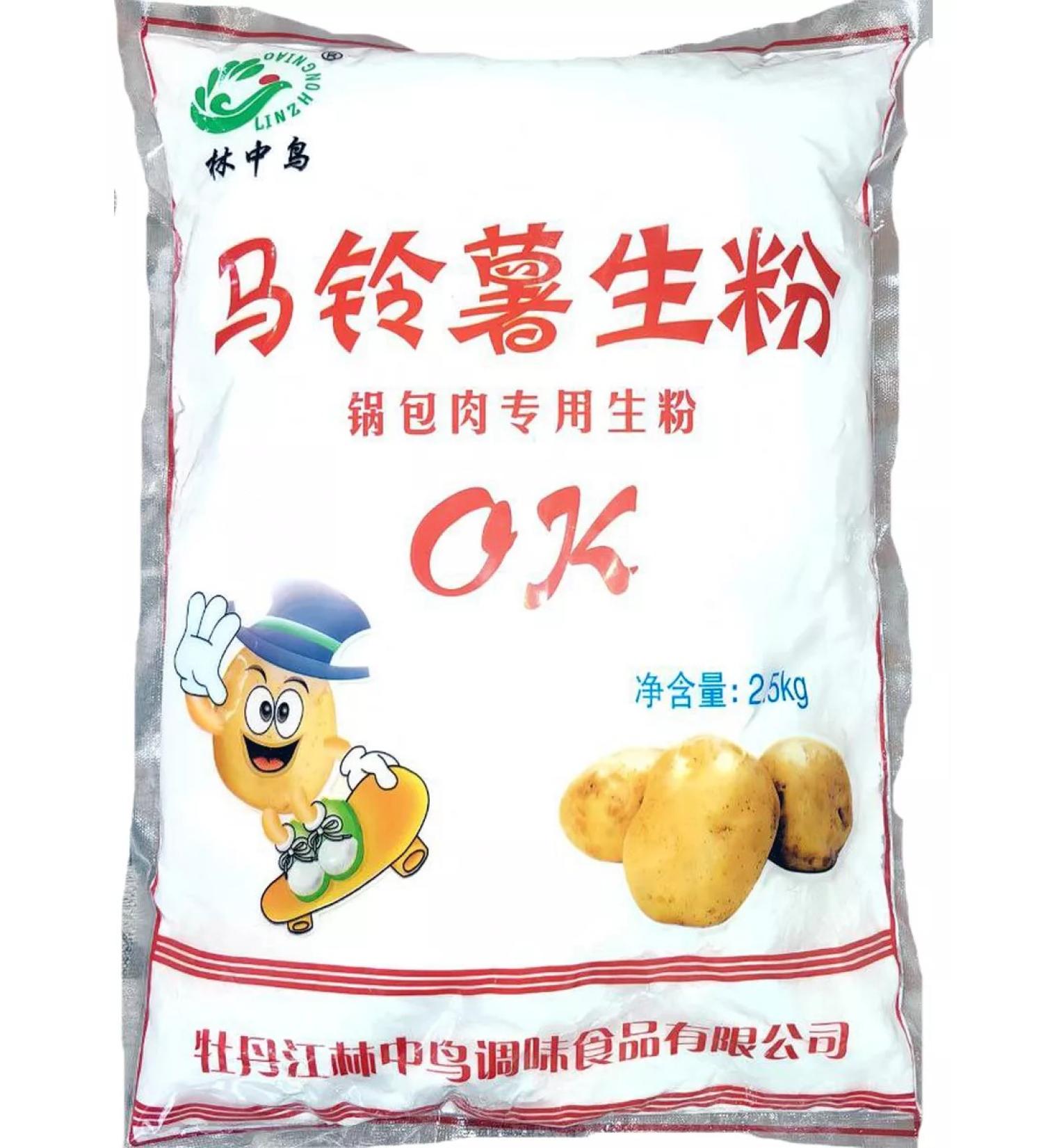 Malasyan Potato starch 2.5 kg in the assortment. China - Buy Online on GoSupps.com