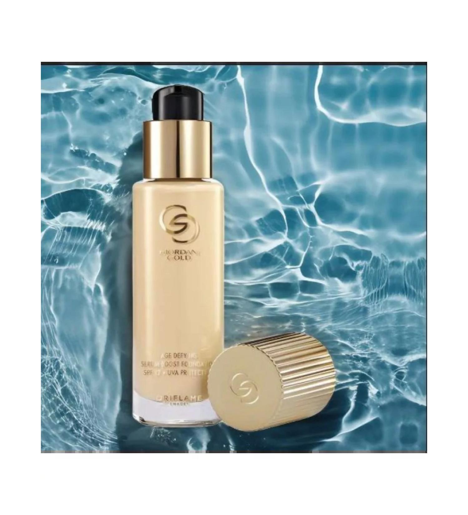 Oriflame Anti -aging tonal base with GiorDani Gold serum