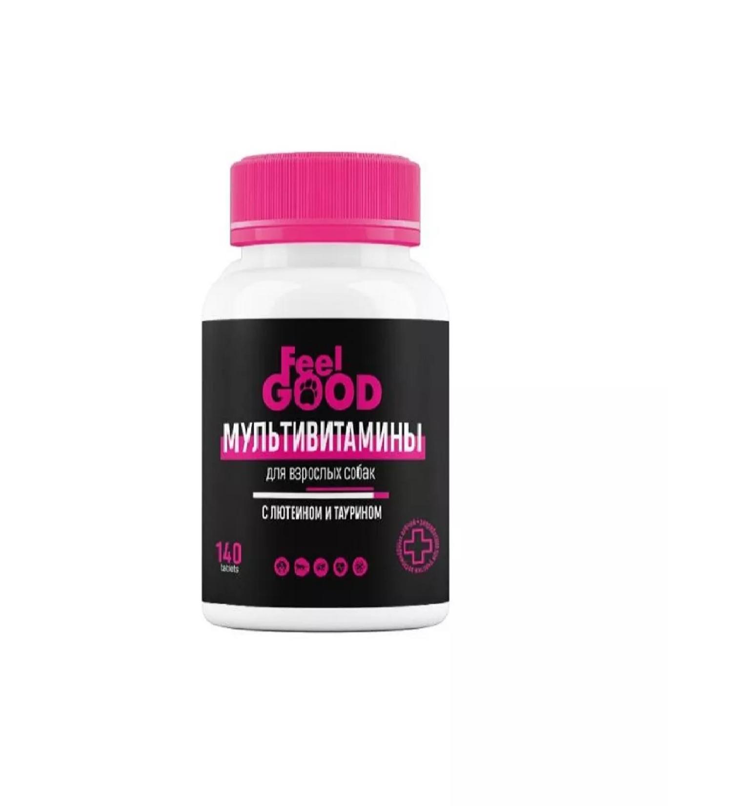 FeelGood Multivitamins for dogs with lutein and taurin 140 tab