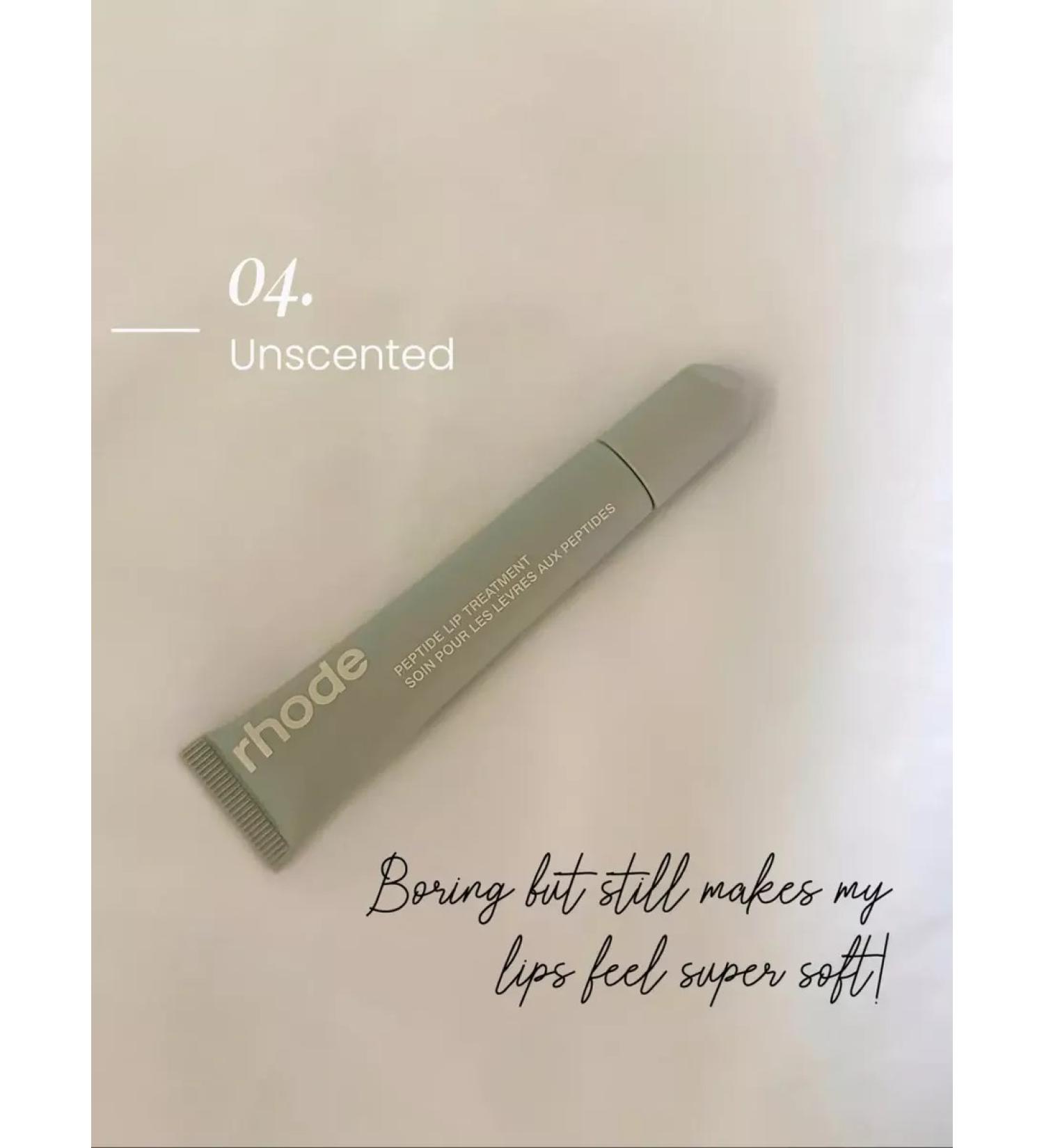 Rhode Lip gloss Peptide Lip Treatment Unscented (without smell)