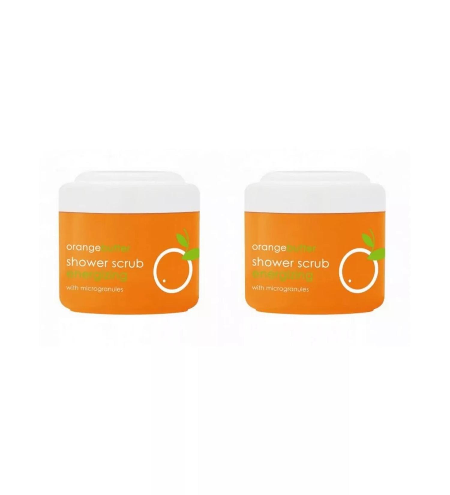 Ziaja Scrub with microgranuli and orange oil 2 pieces