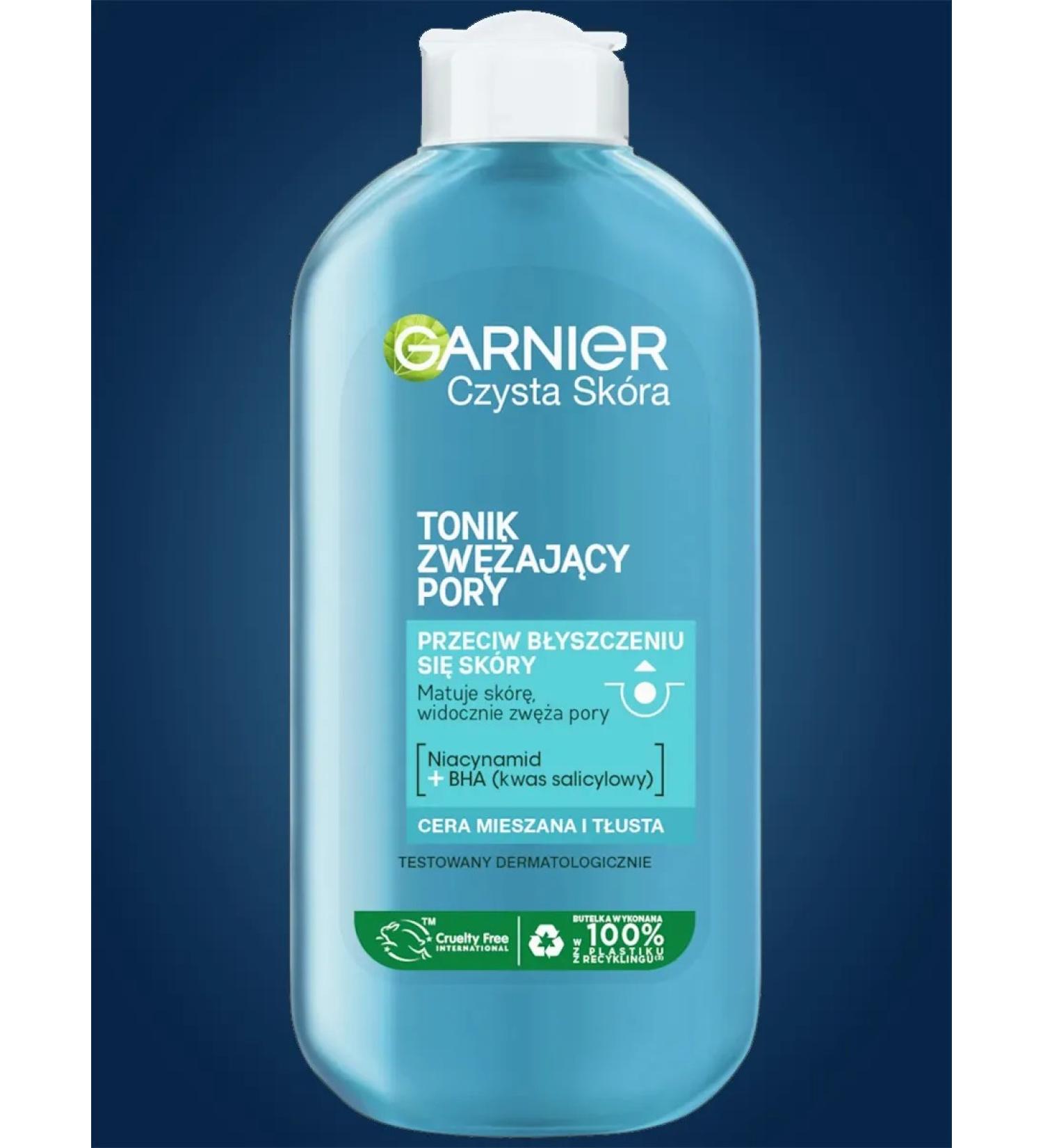 Garnier Face tonic clean skin 200 ml - Buy Online on GoSupps.com
