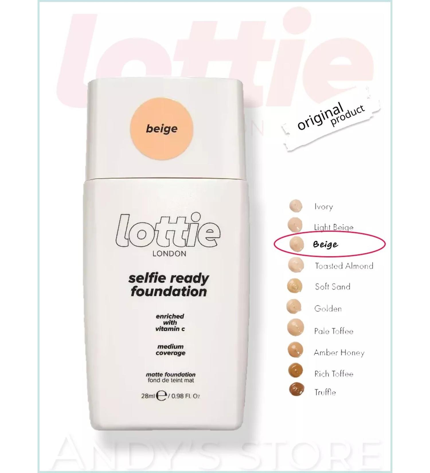 Lottie London Mating tonal remedy Selfie Ready tone Beige - Buy Online on GoSupps.com