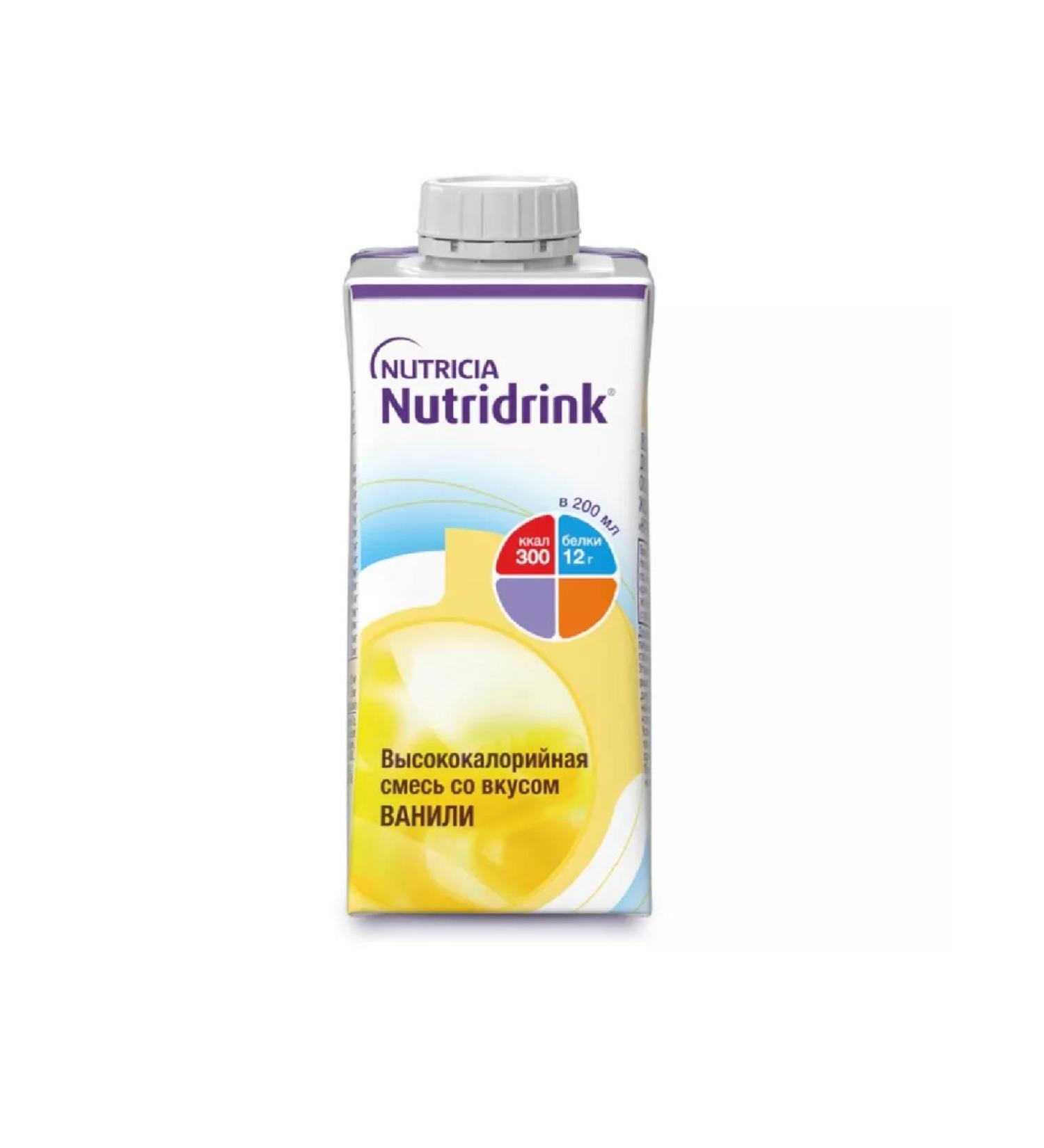 NUTRIDRINK Mixture d Enter of power with the taste of vanilla 200ml - 4UP