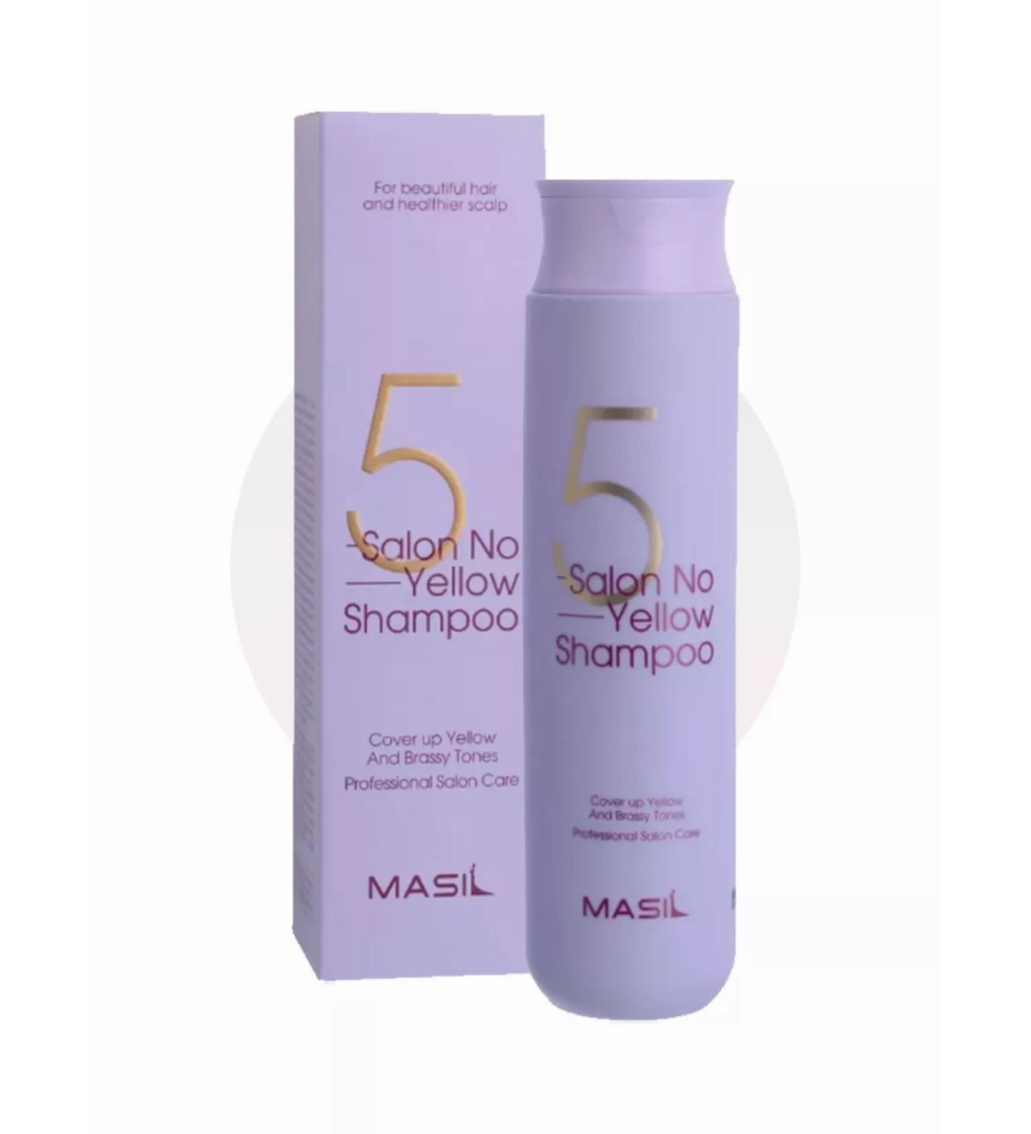 MASIL Salusfantic shampoo against yellowness of hair tinting - Buy Online on GoSupps.com