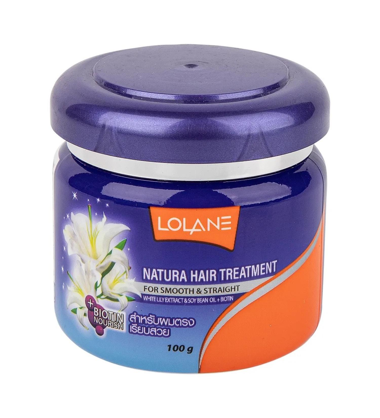 LOLANE Mask for straight hair with white lily extract 100 g