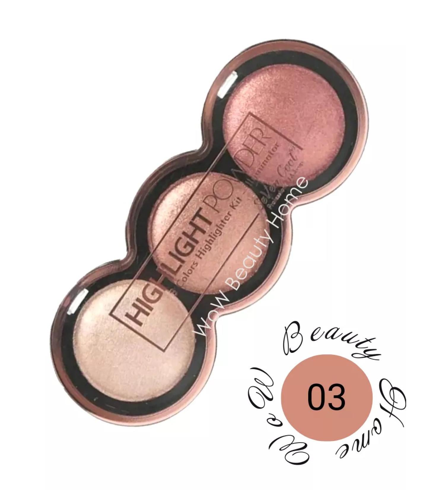 Bronze Girl Highlighter for Facial 3 in 1 (03) - Buy Online on GoSupps.com