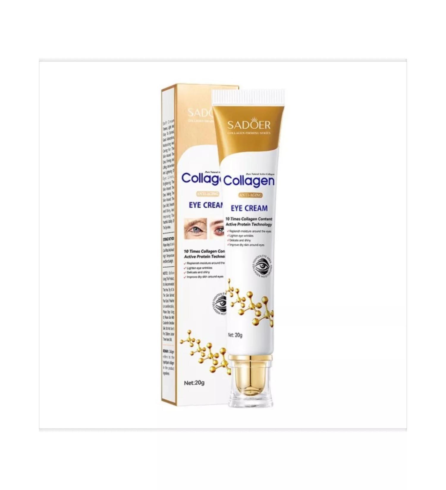 Cosmetics Cream for eyes with collagen
