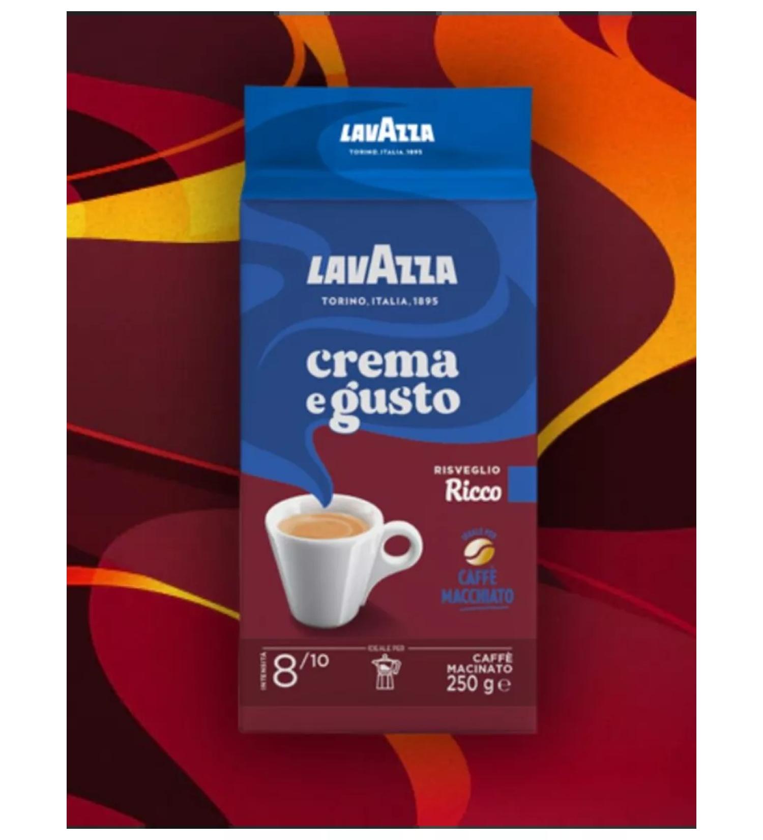 Lavazza Coffee ground Crema E Gusto Ricco 250g