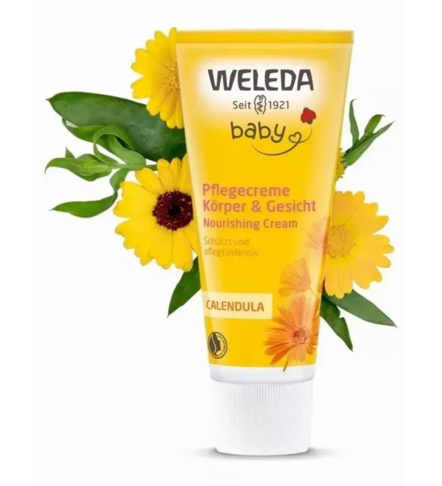WELEDA Veleda Children's cream with a calendula 75 ml - Buy Online on GoSupps.com