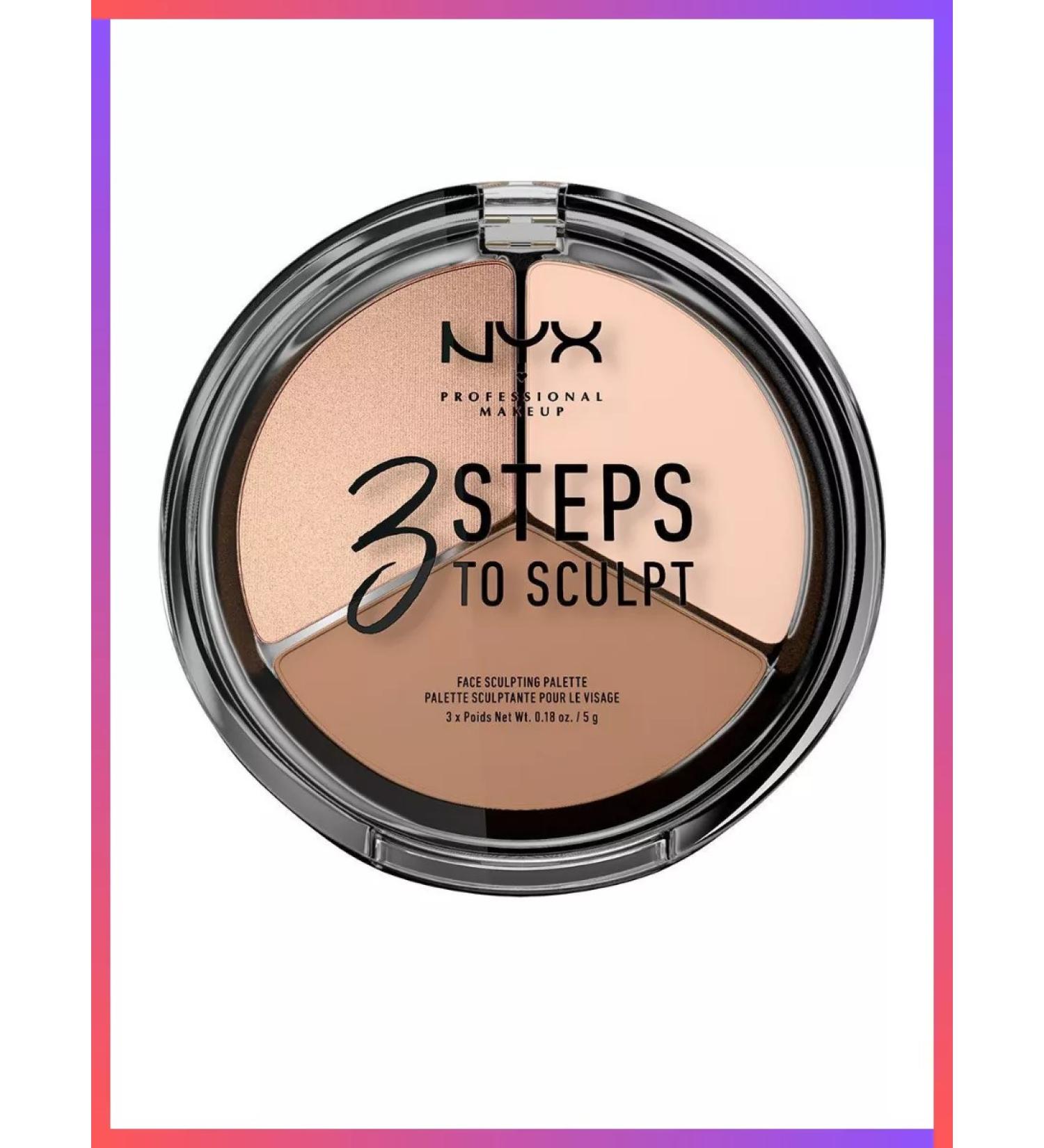 NYX Triple palette for contouring - Buy Online on GoSupps.com