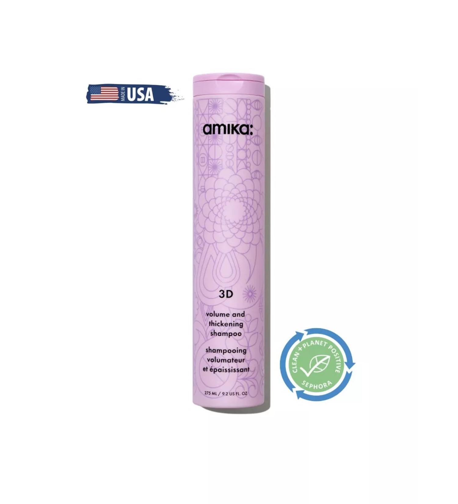 amika Shampoo to give the volume 3D Volume and Thickning - Buy Online on GoSupps.com