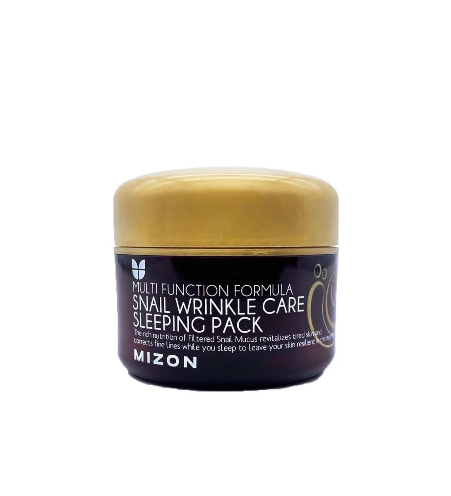 MIZON Mask Snail Wrinkle Sleeping with snail mucin 80 ml
